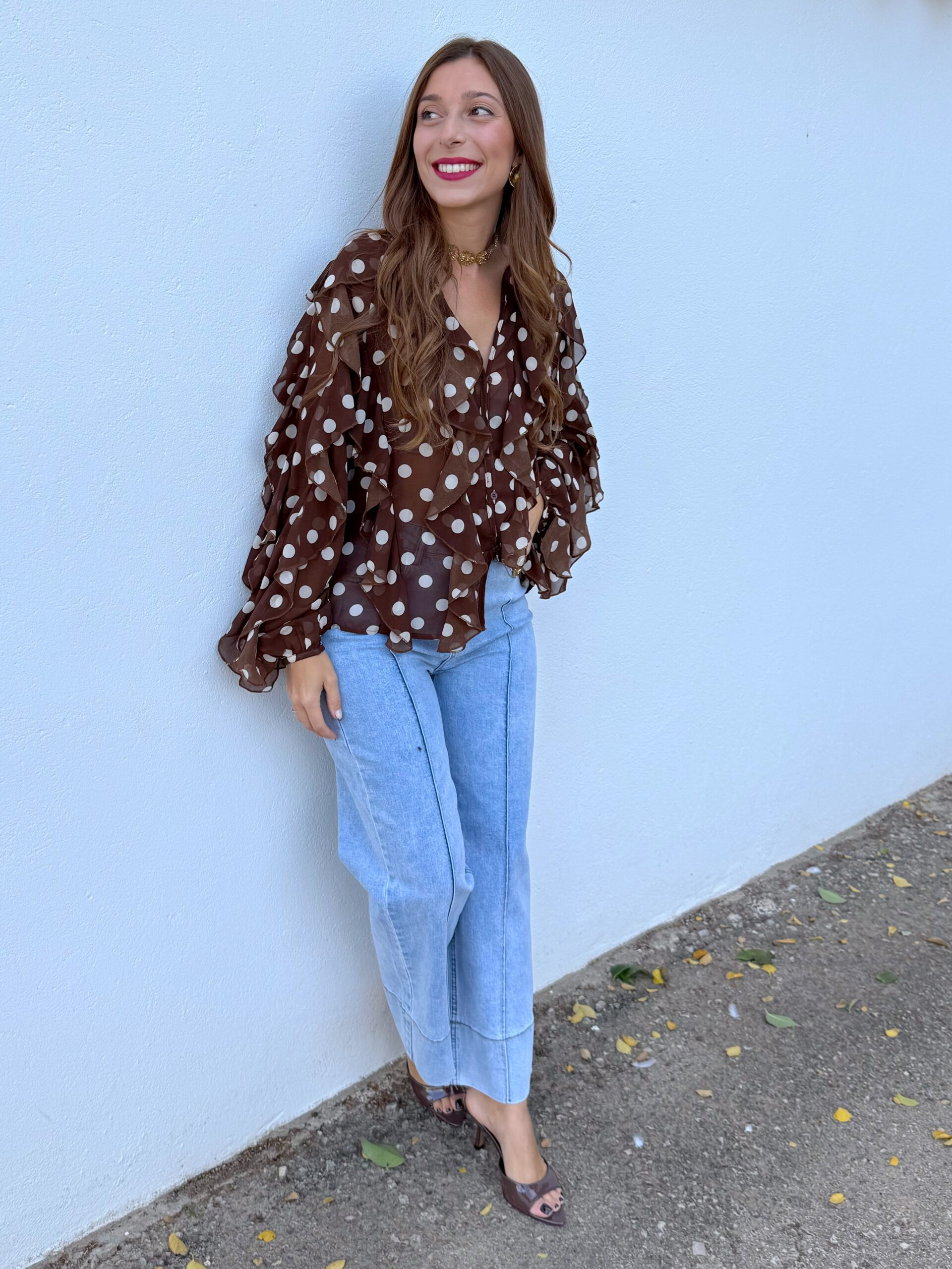 Blusa Macarena Marrón - Imagen 3