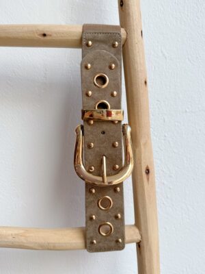 Cinturón Tachas Camel