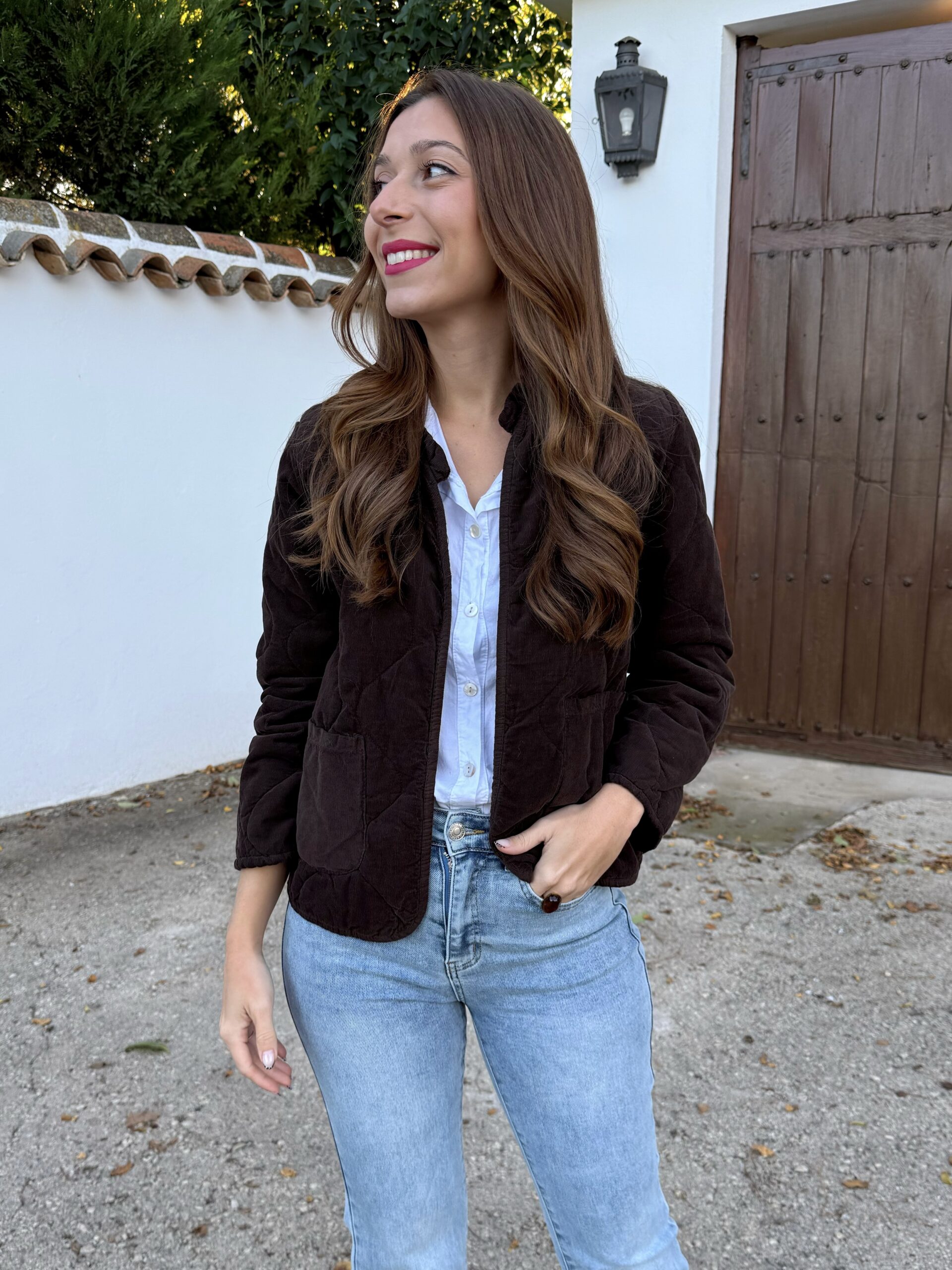 Chaqueta Micropana Marrón - Imagen 2