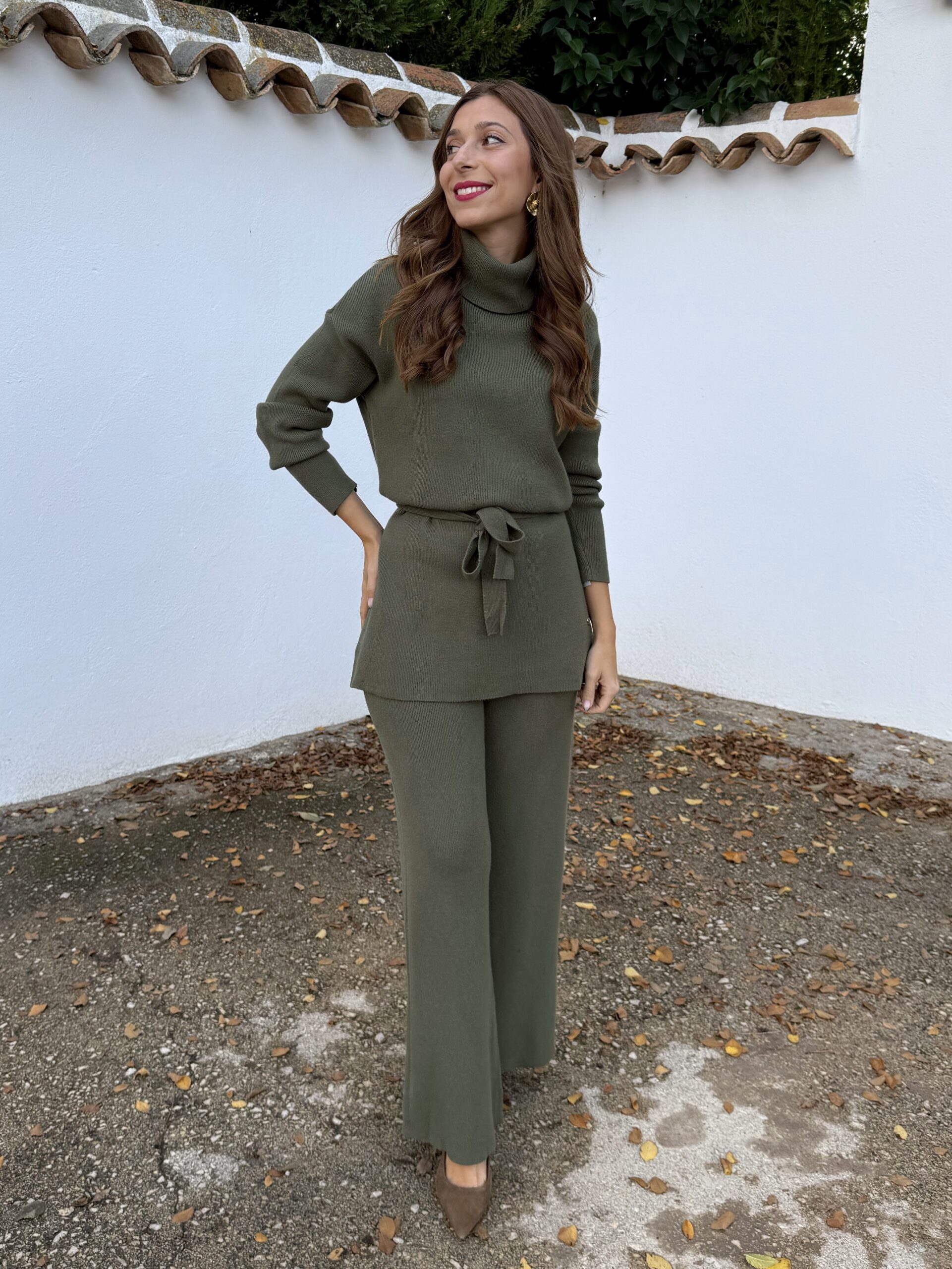 Conjunto Punto Nina Verde - Imagen 2