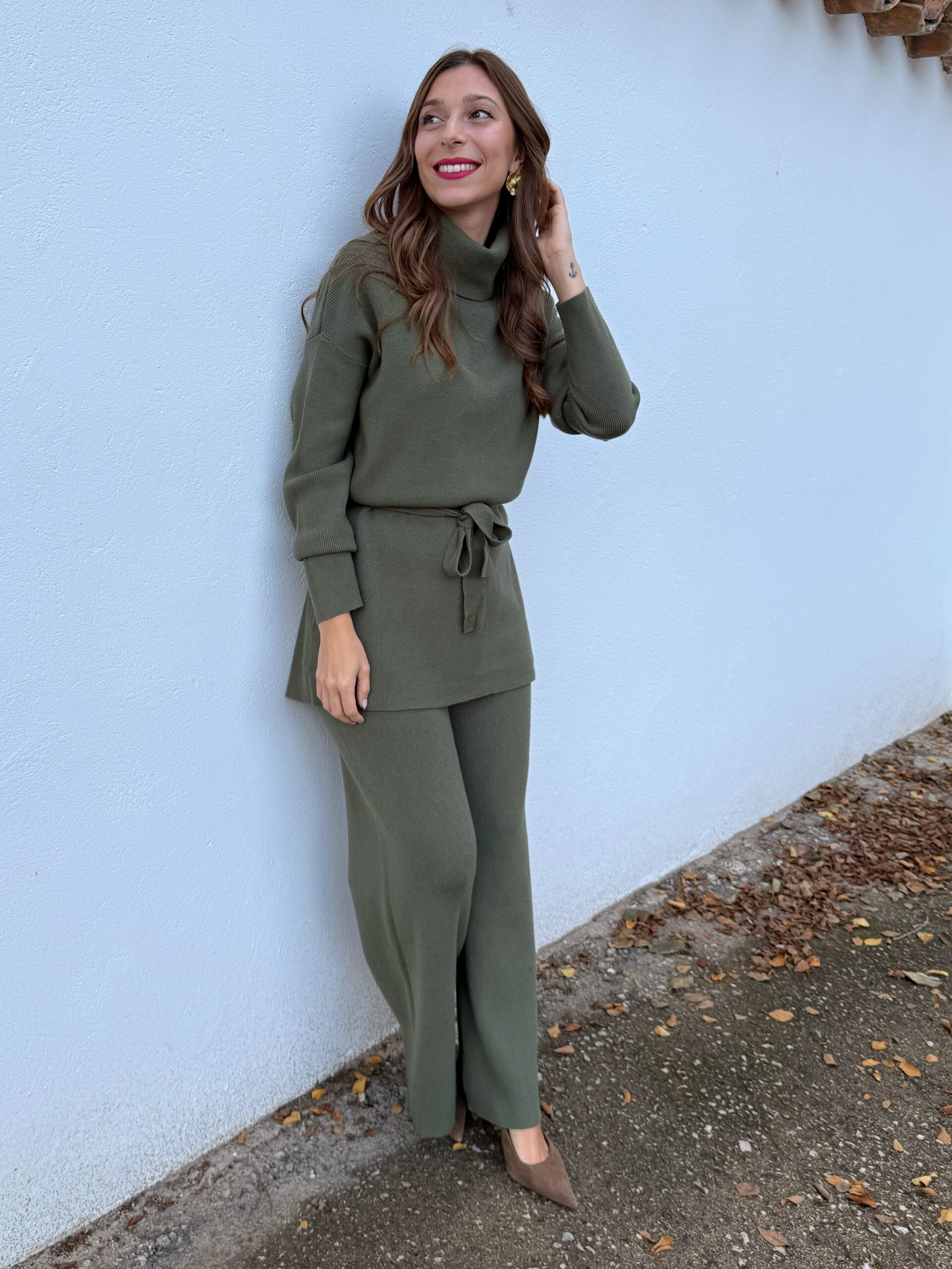 Conjunto Punto Nina Verde