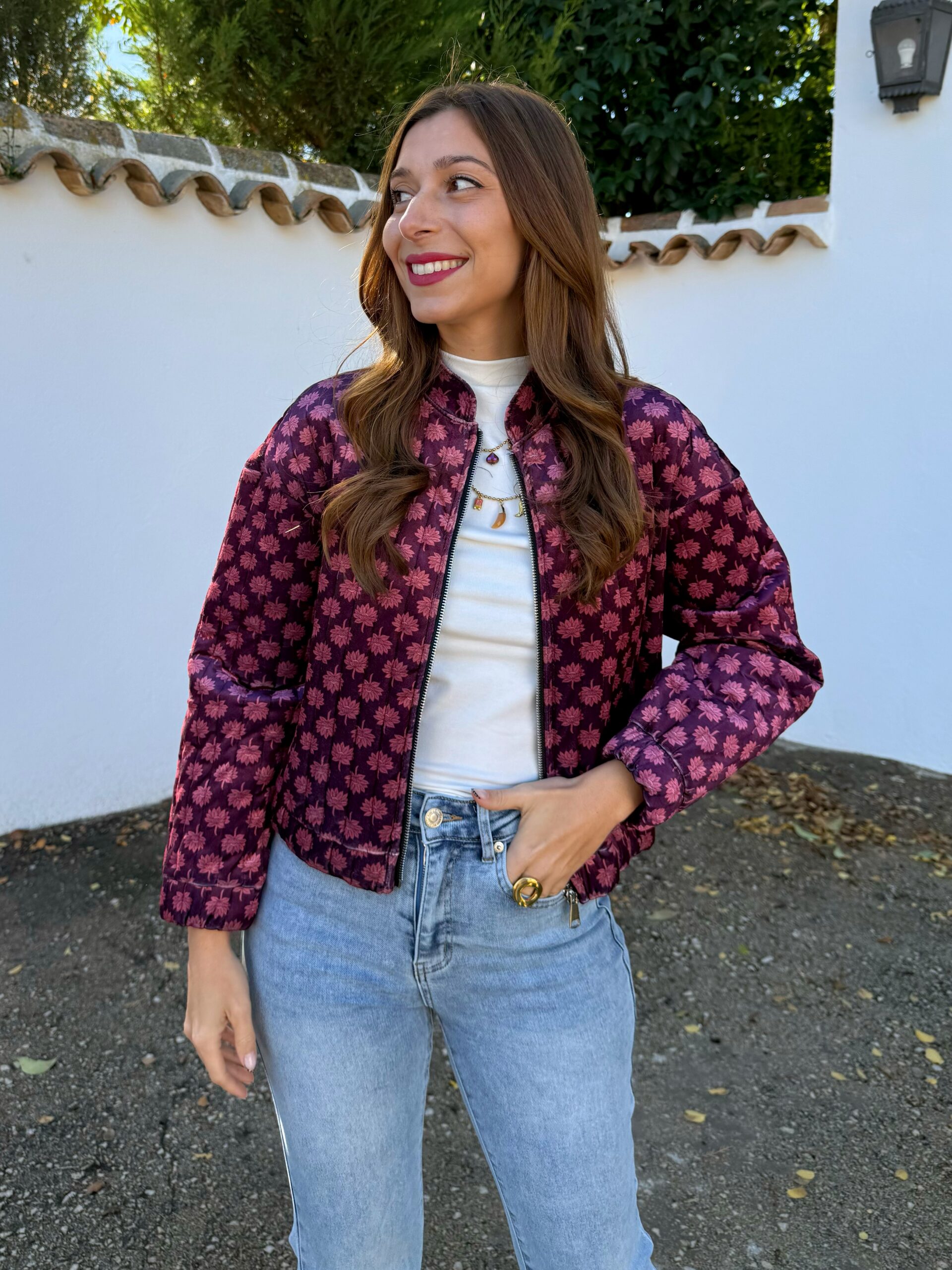 Bomber Venecia Buganvilla - Imagen 2