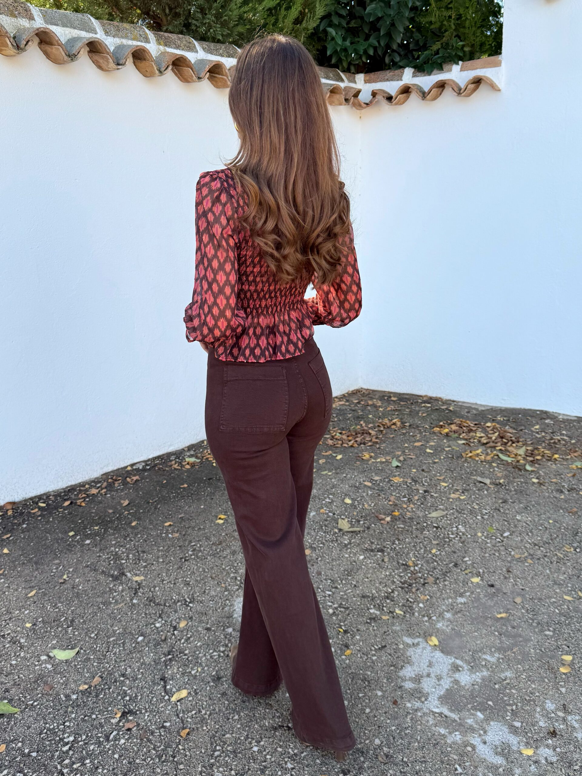 Pantalón Vaquero Chocolate - Imagen 2