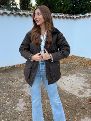 Parka Encerada Choco - L