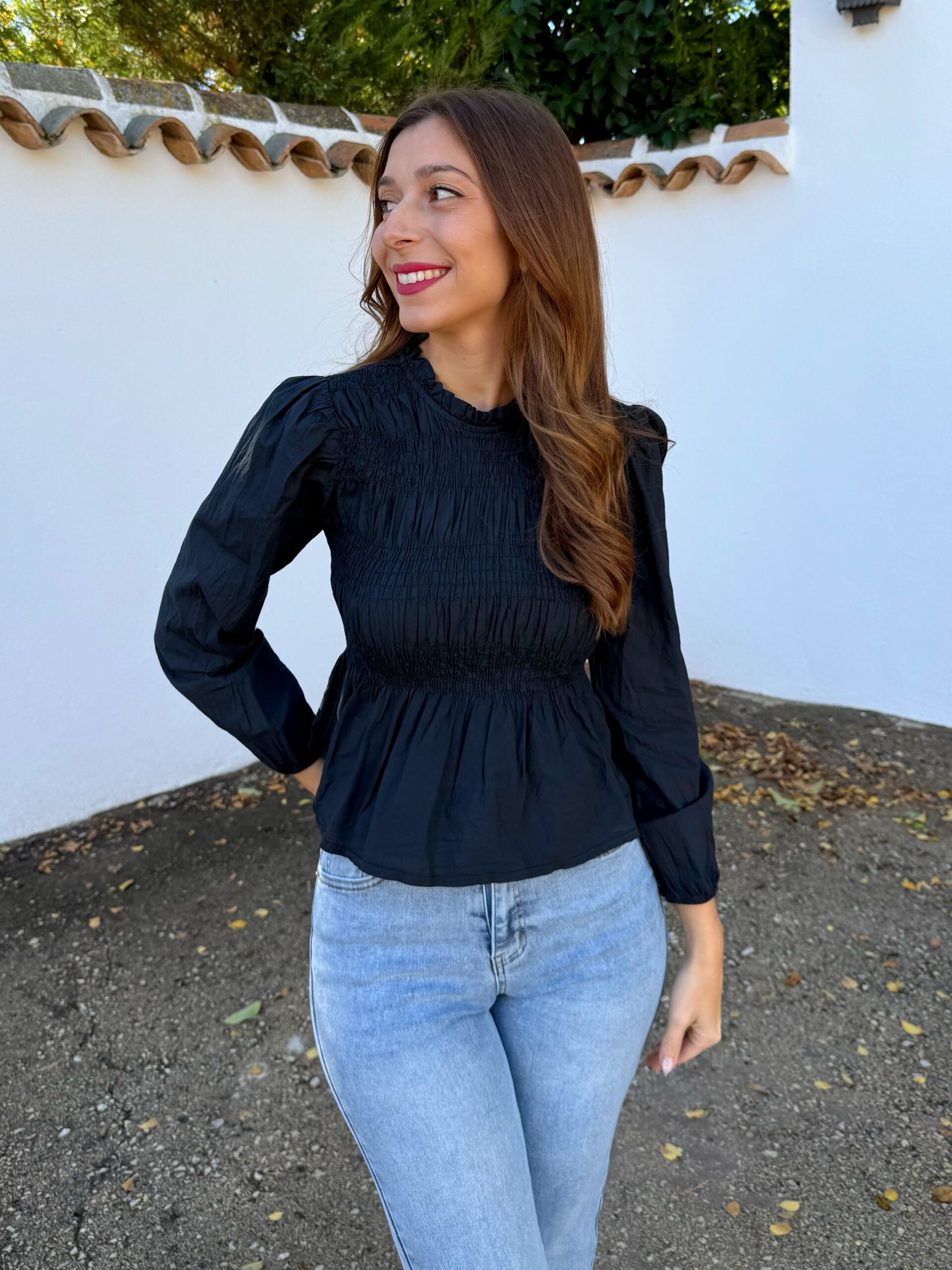 Blusa Daniela Gris - Imagen 4