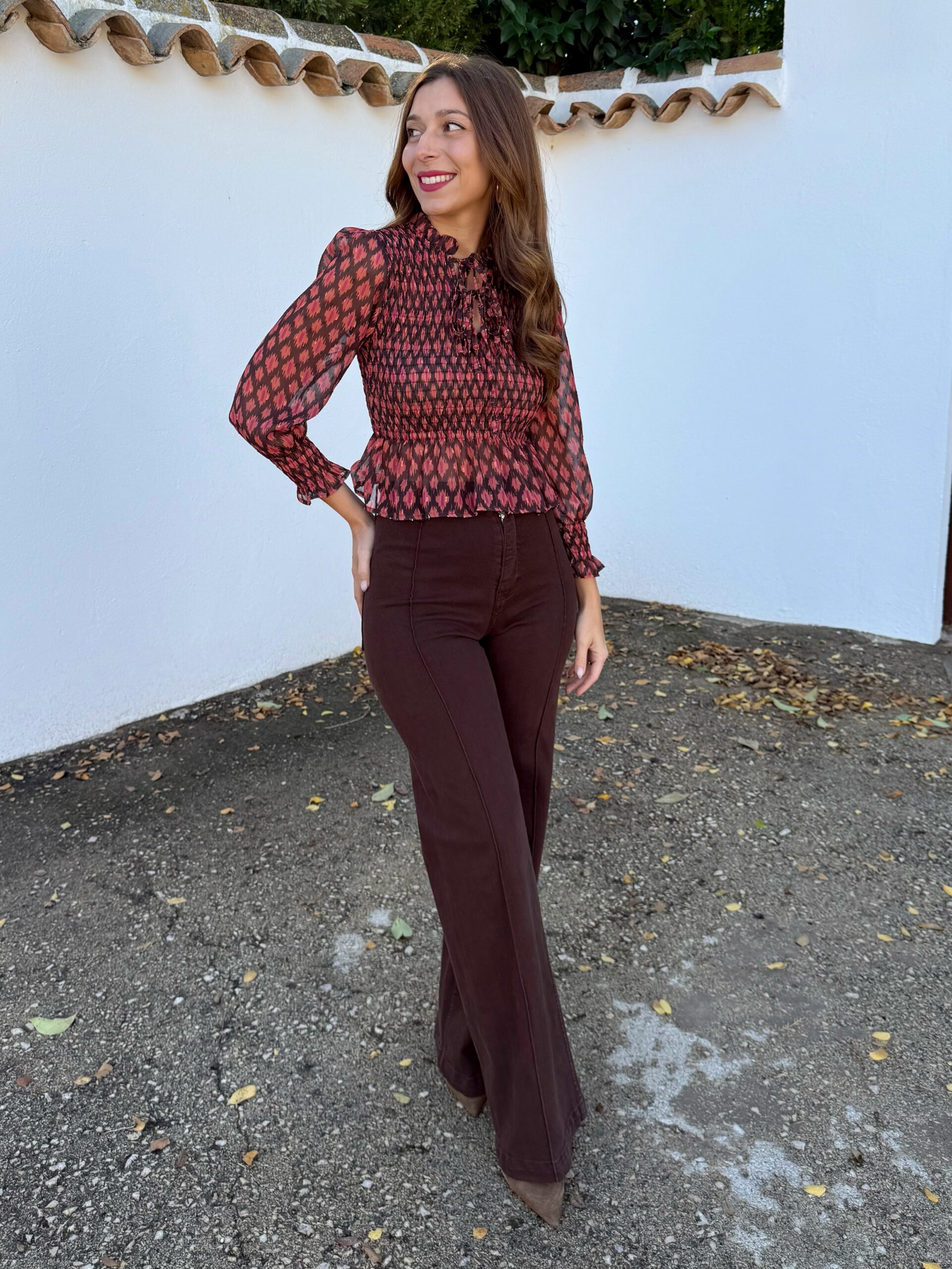 Pantalón Vaquero Chocolate - Imagen 4