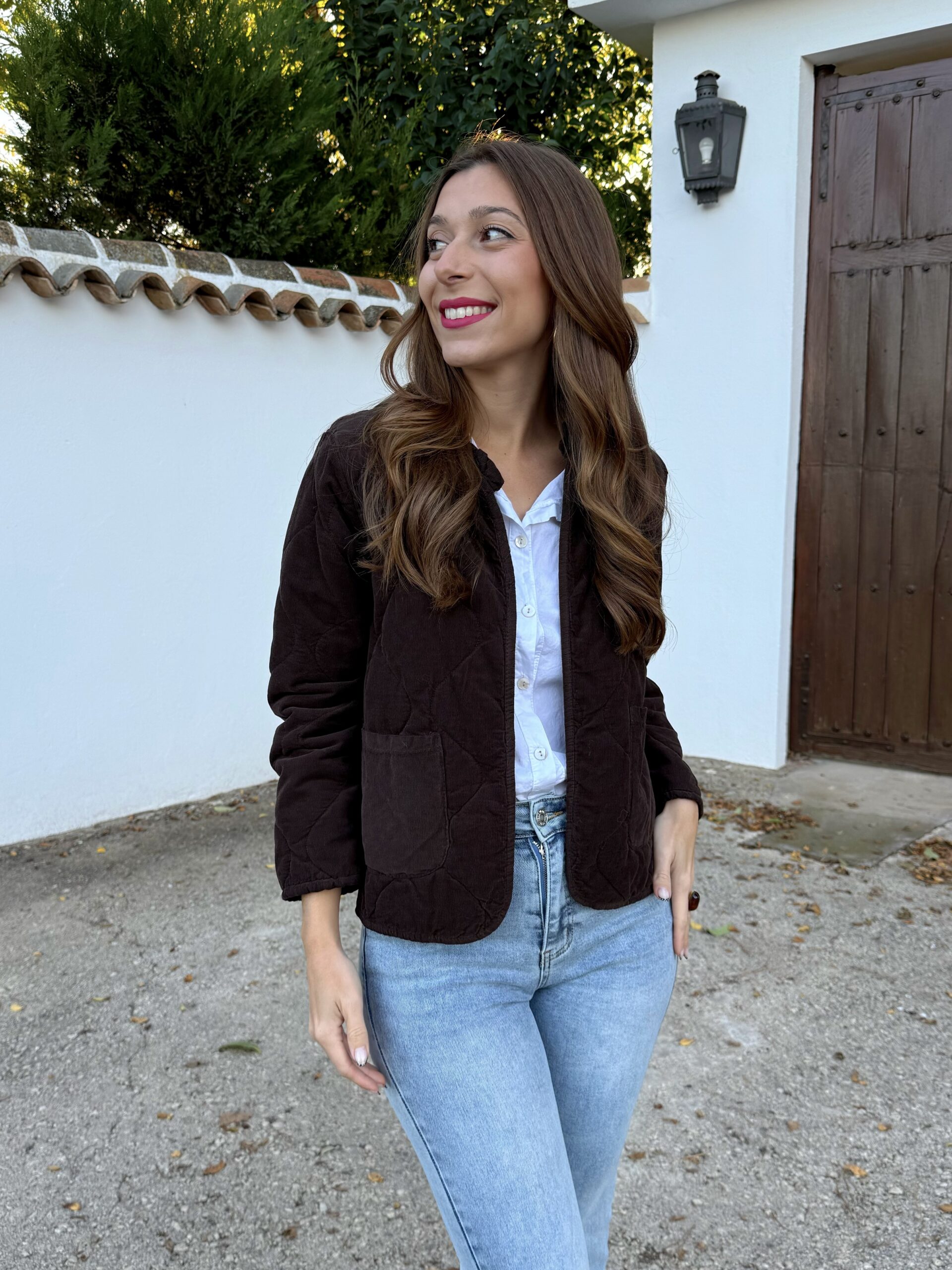 Chaqueta Micropana Marrón - Imagen 6