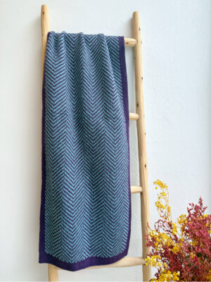 Bufanda Espiga/Pata de Gallo