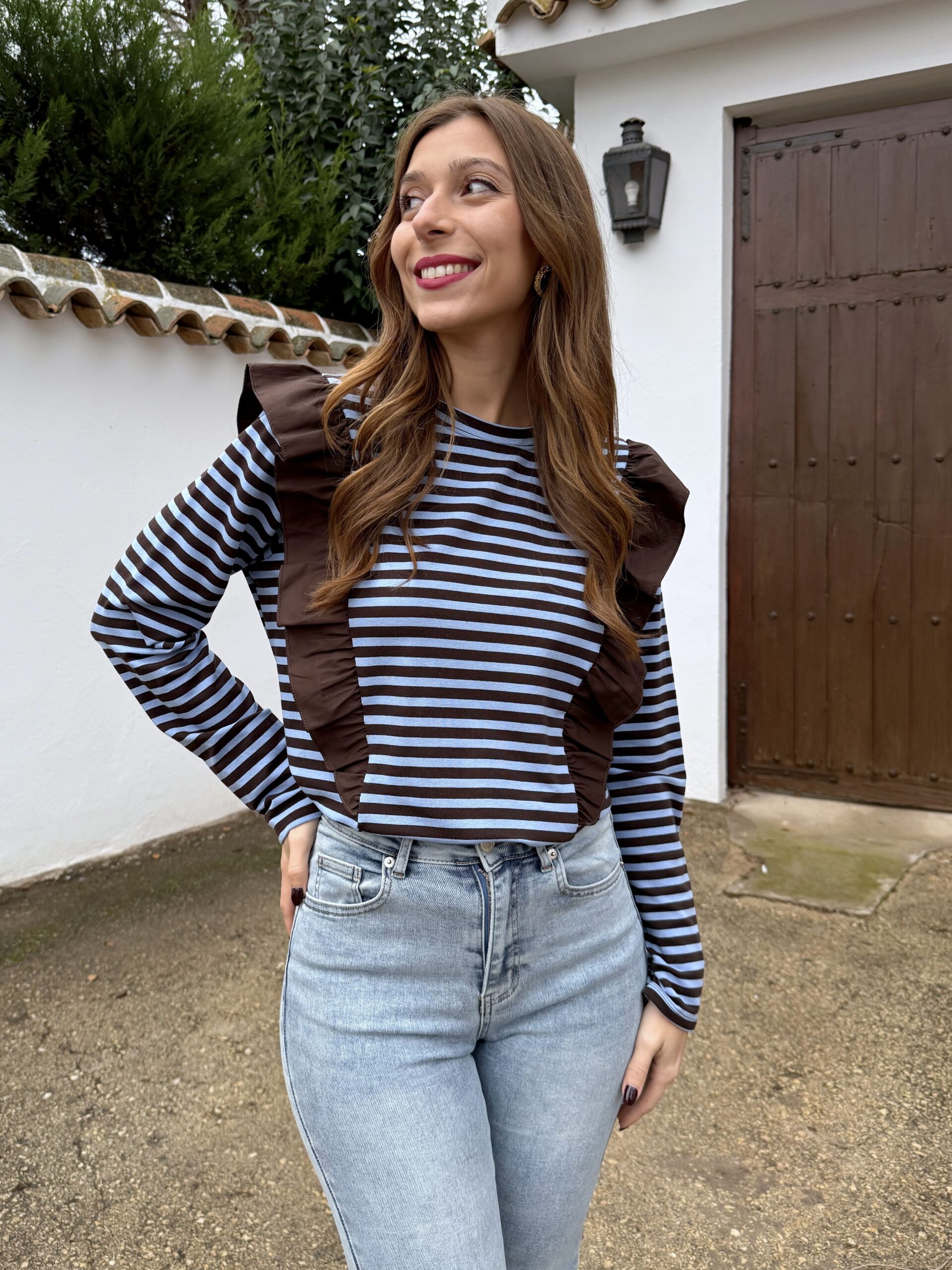 Camiseta Aroa Azul - Imagen 5