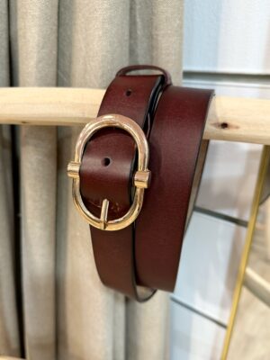 Cinturón Piel Marrón