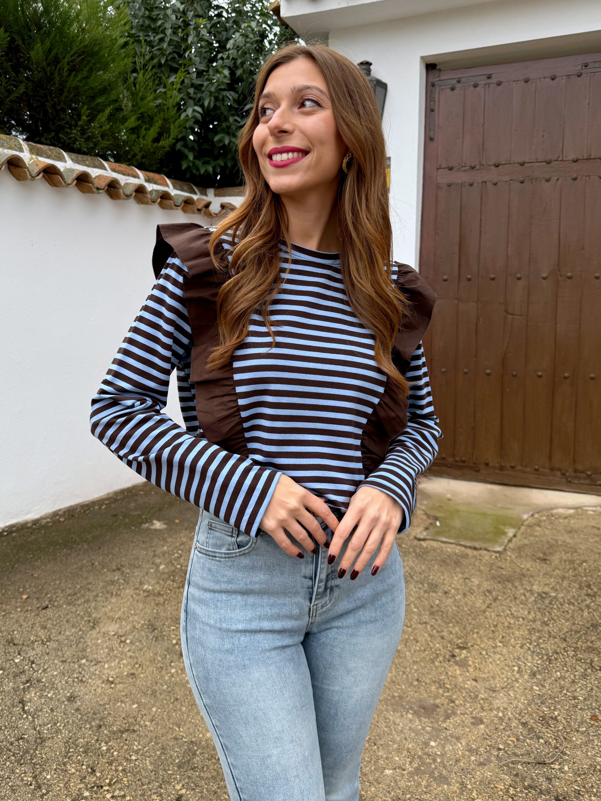 Camiseta Aroa Azul - Imagen 6