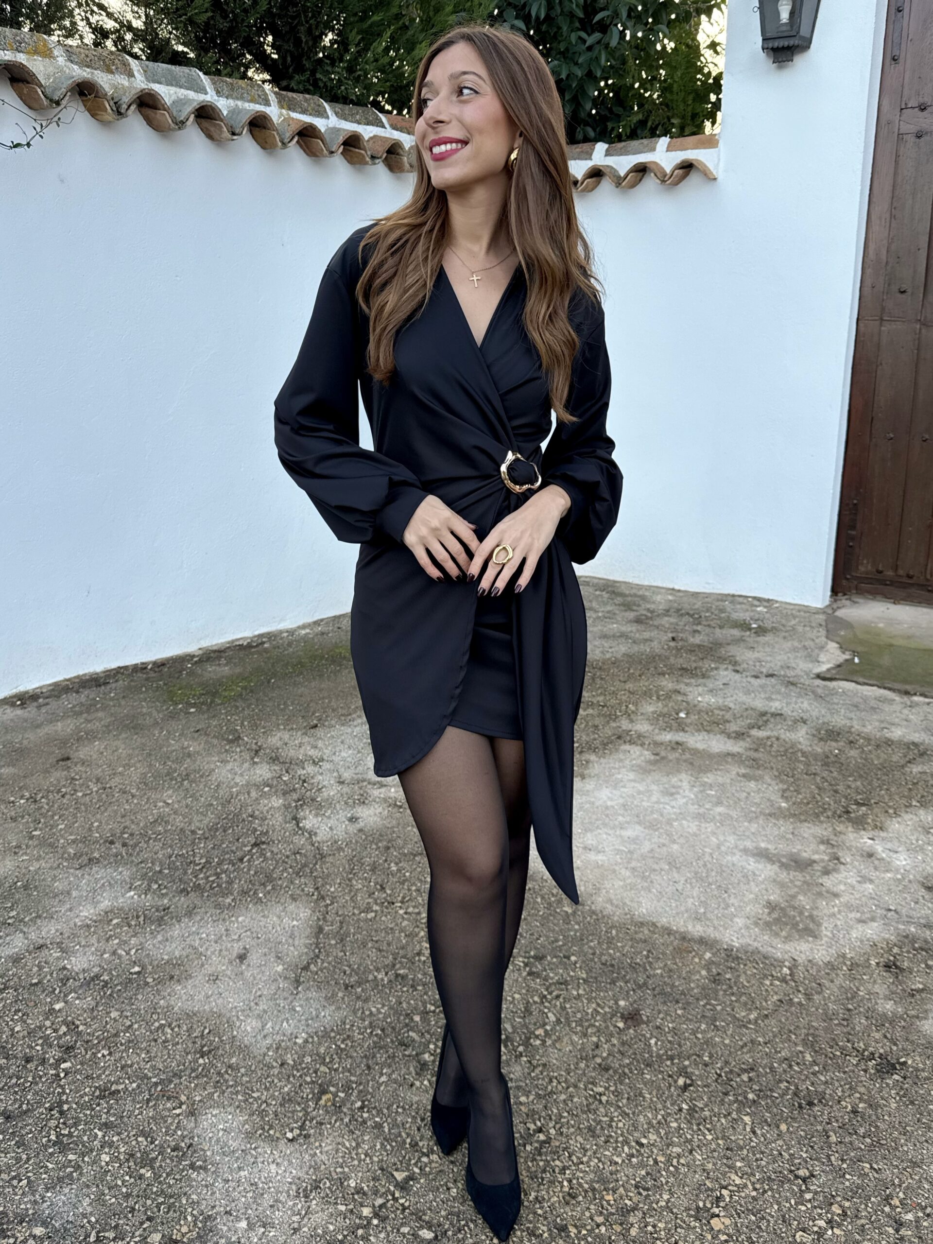 Vestido Evelyn Negro - Imagen 7