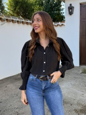 Camisa Micropana Chocolate