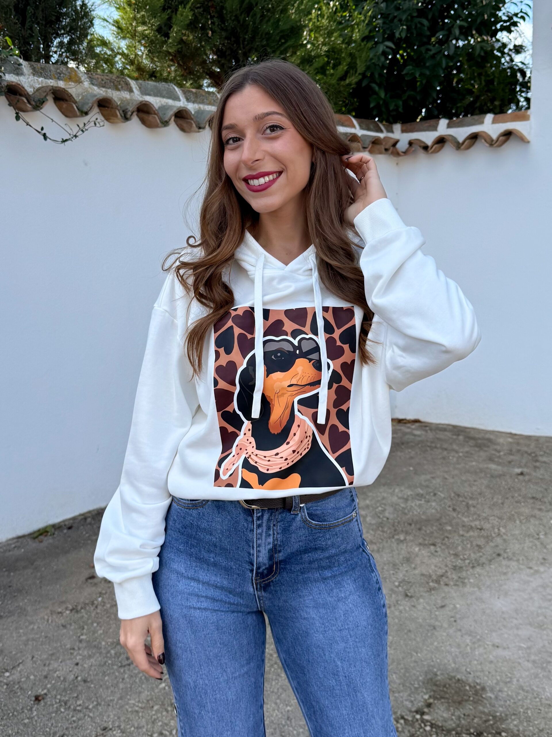 Sudadera Paquita Gafas