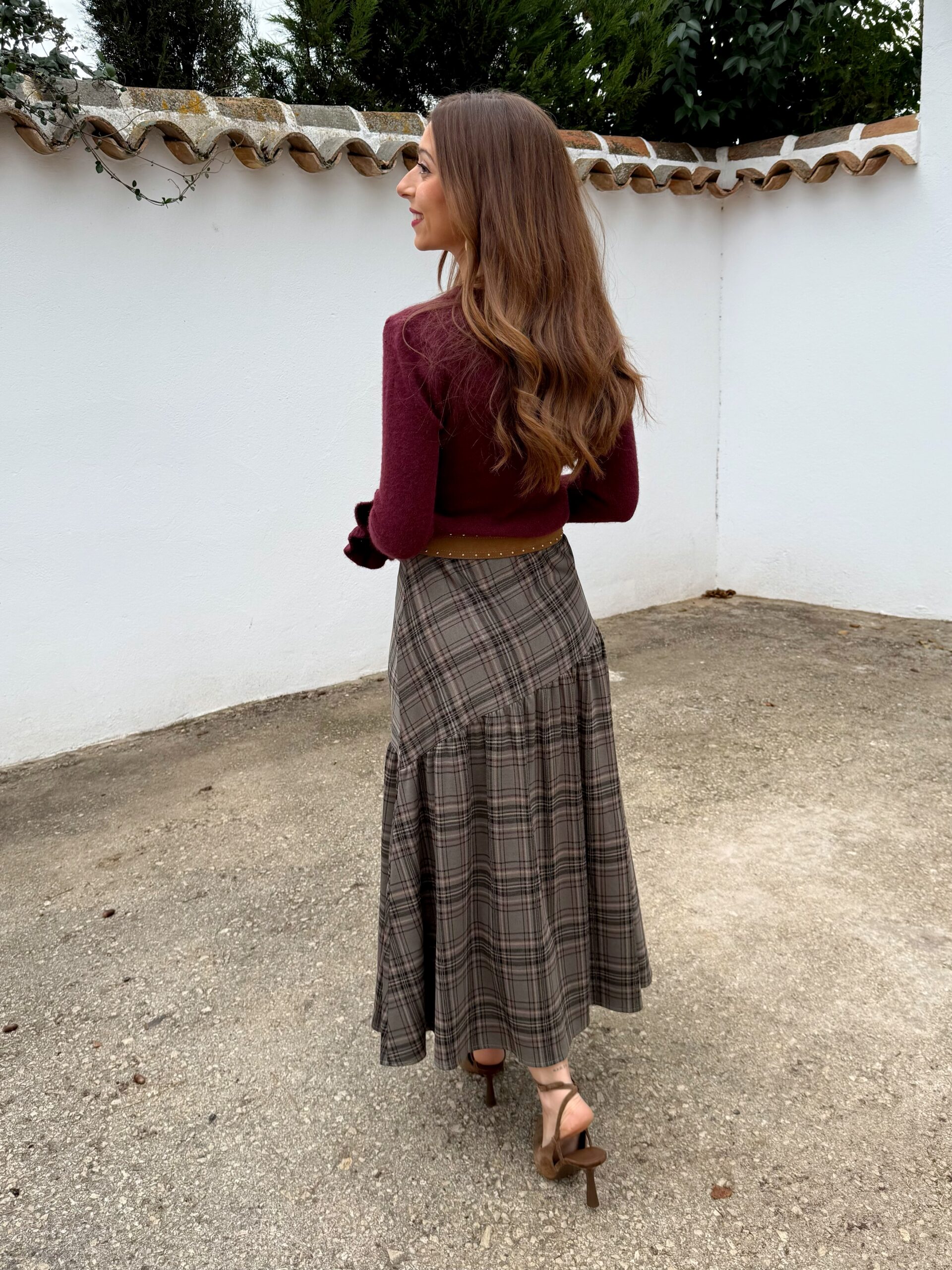 Falda Jimena Gris - Imagen 3