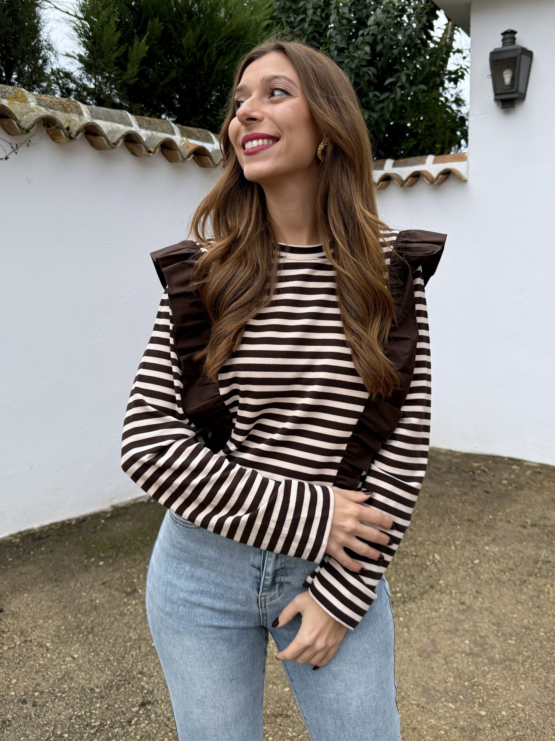 Camiseta Aroa Beige - Imagen 5