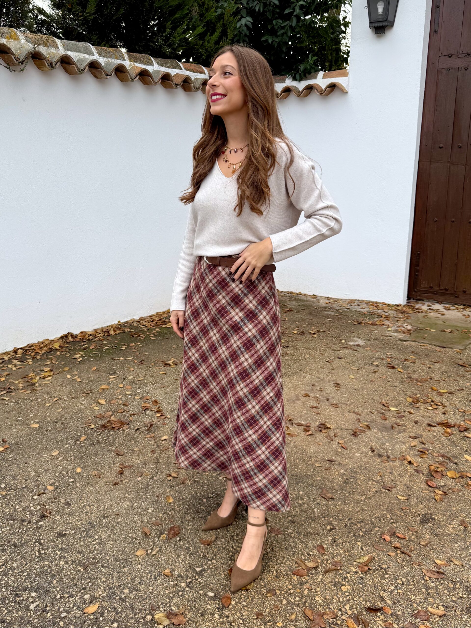 Falda Gales Burdeos - Imagen 7