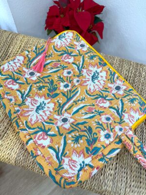 Funda Ordenador Mostaza