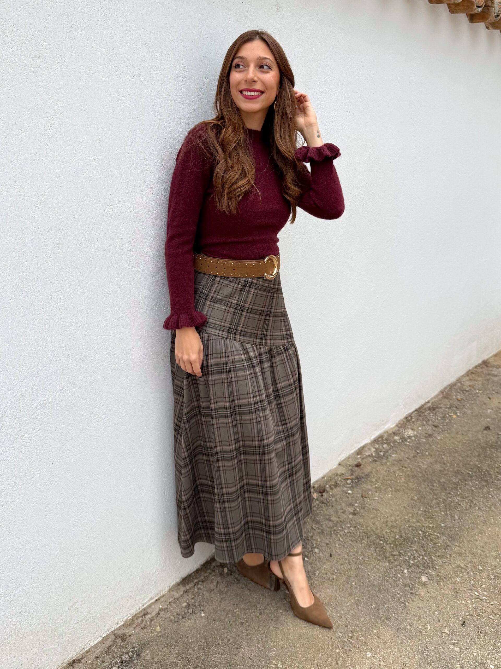 Falda Jimena Gris - Imagen 7