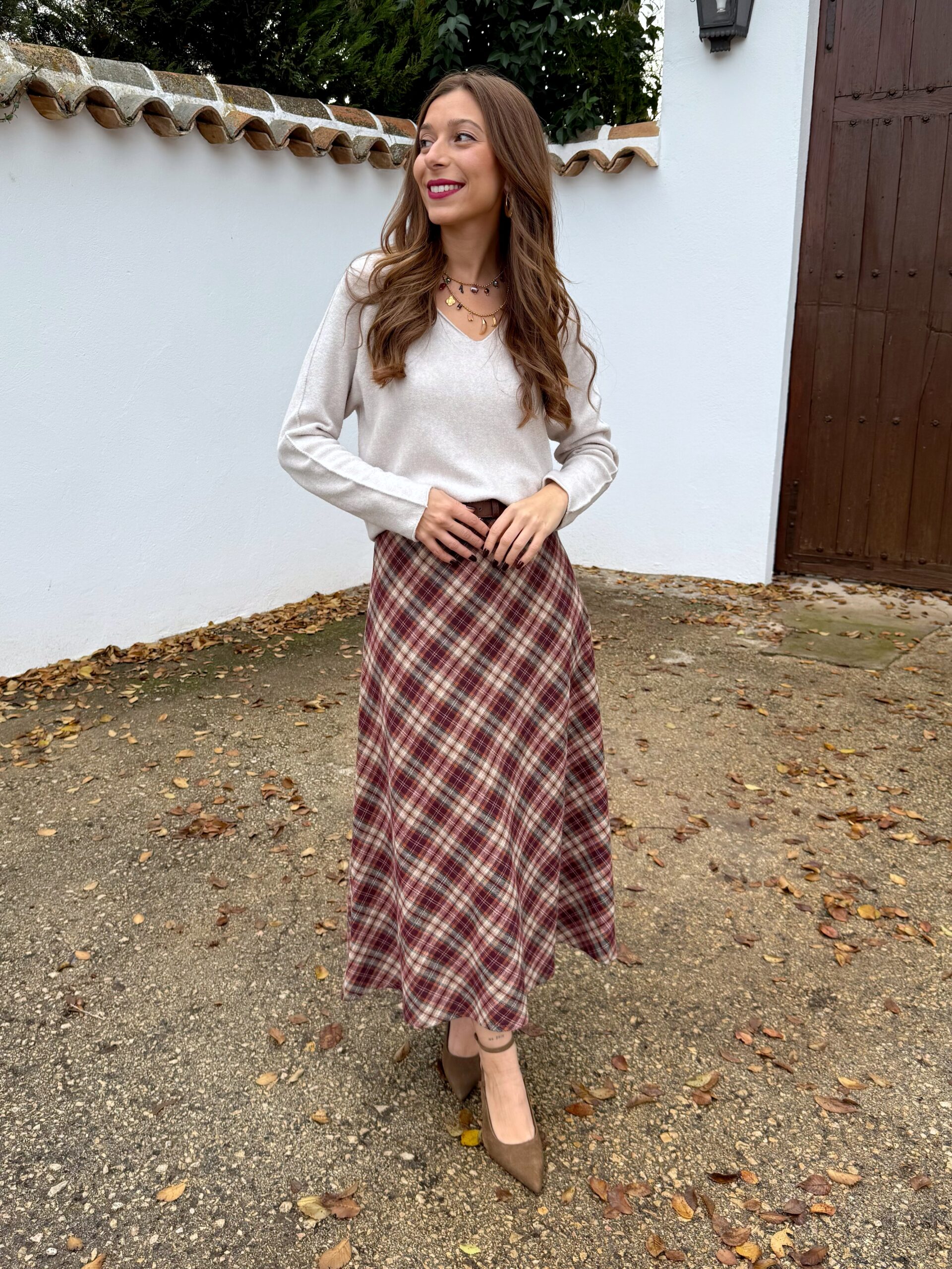 Falda Gales Burdeos - Imagen 5