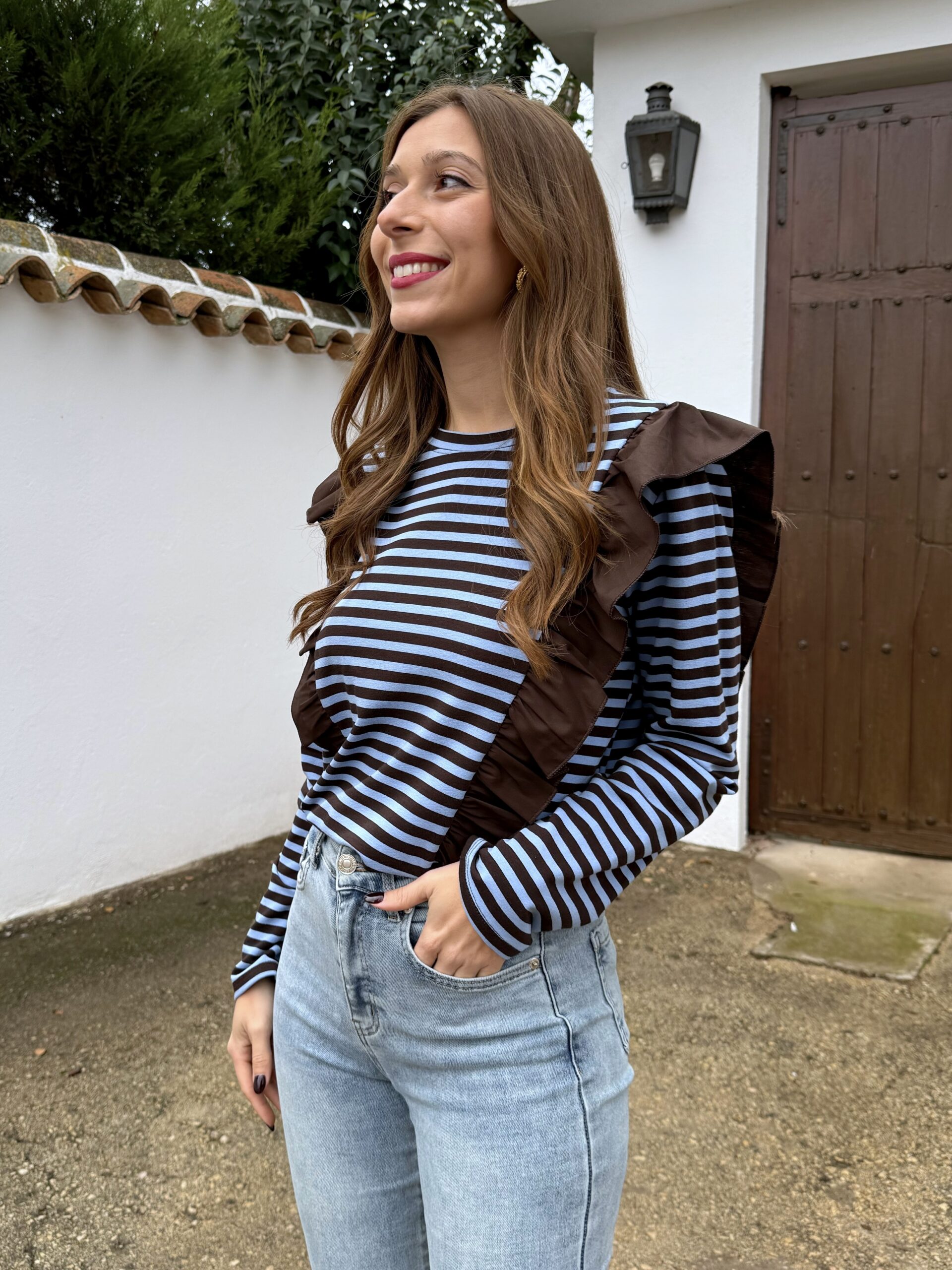 Camiseta Aroa Azul - Imagen 3