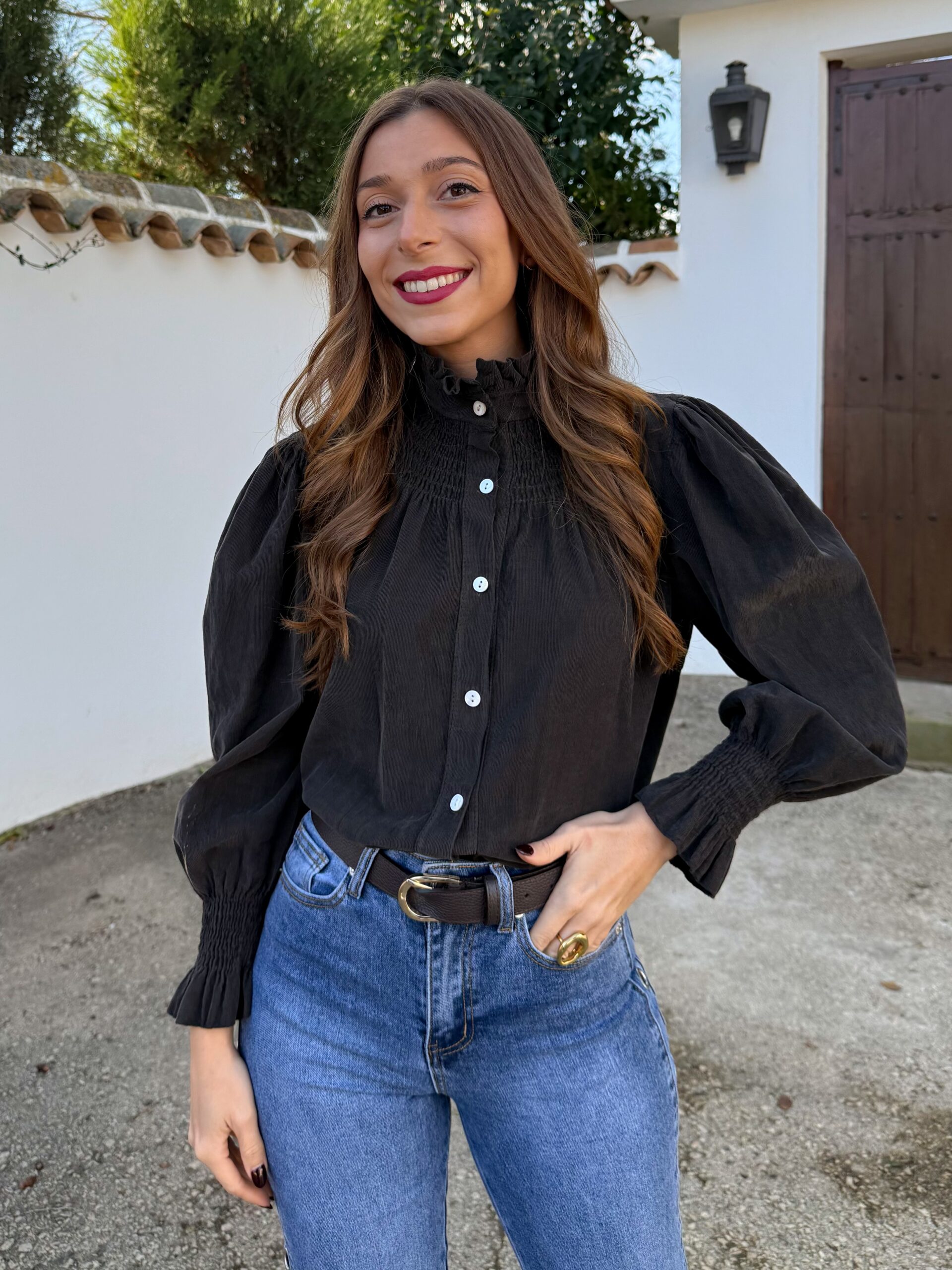 Camisa Micropana Chocolate - Imagen 4