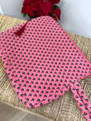 Funda Ordenador Rosa Flores