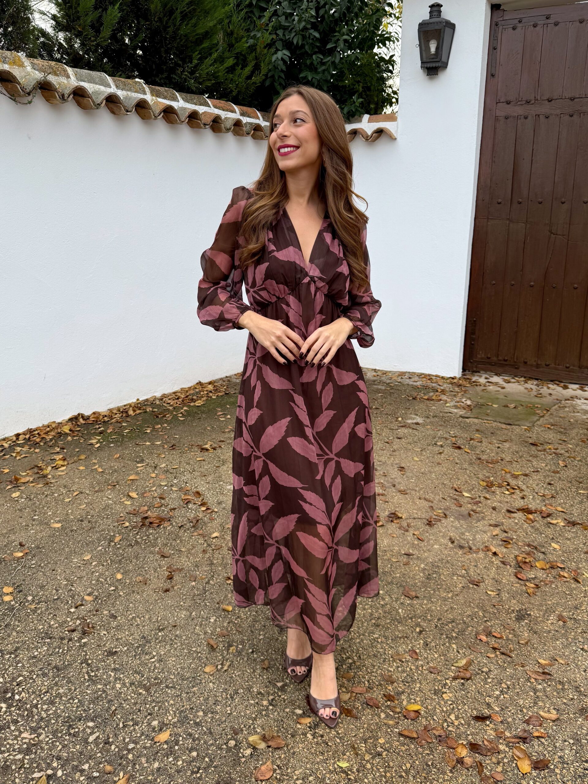 Vestido Carlota Chocolate