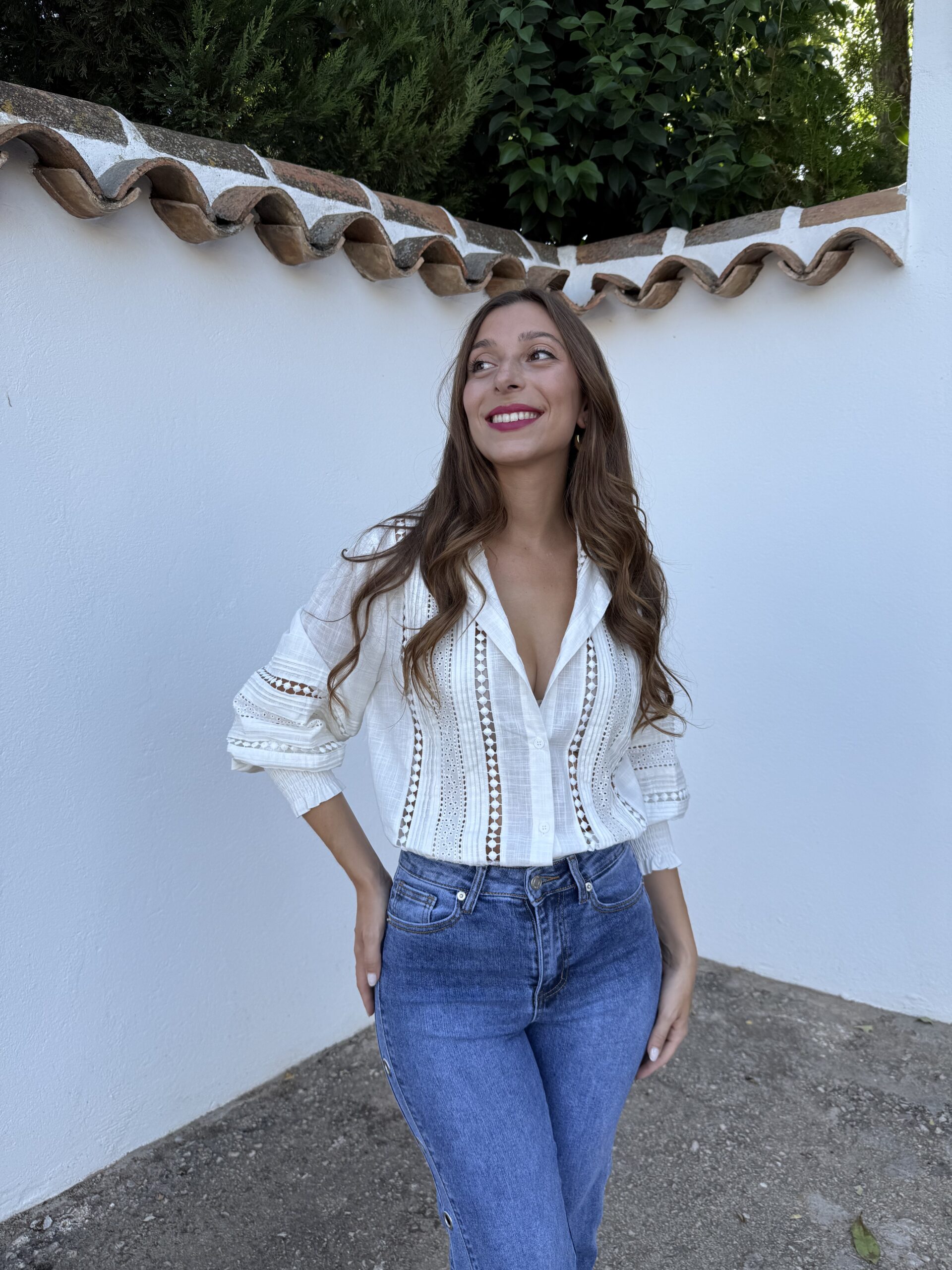 Camisa Calada Blanca - Imagen 4