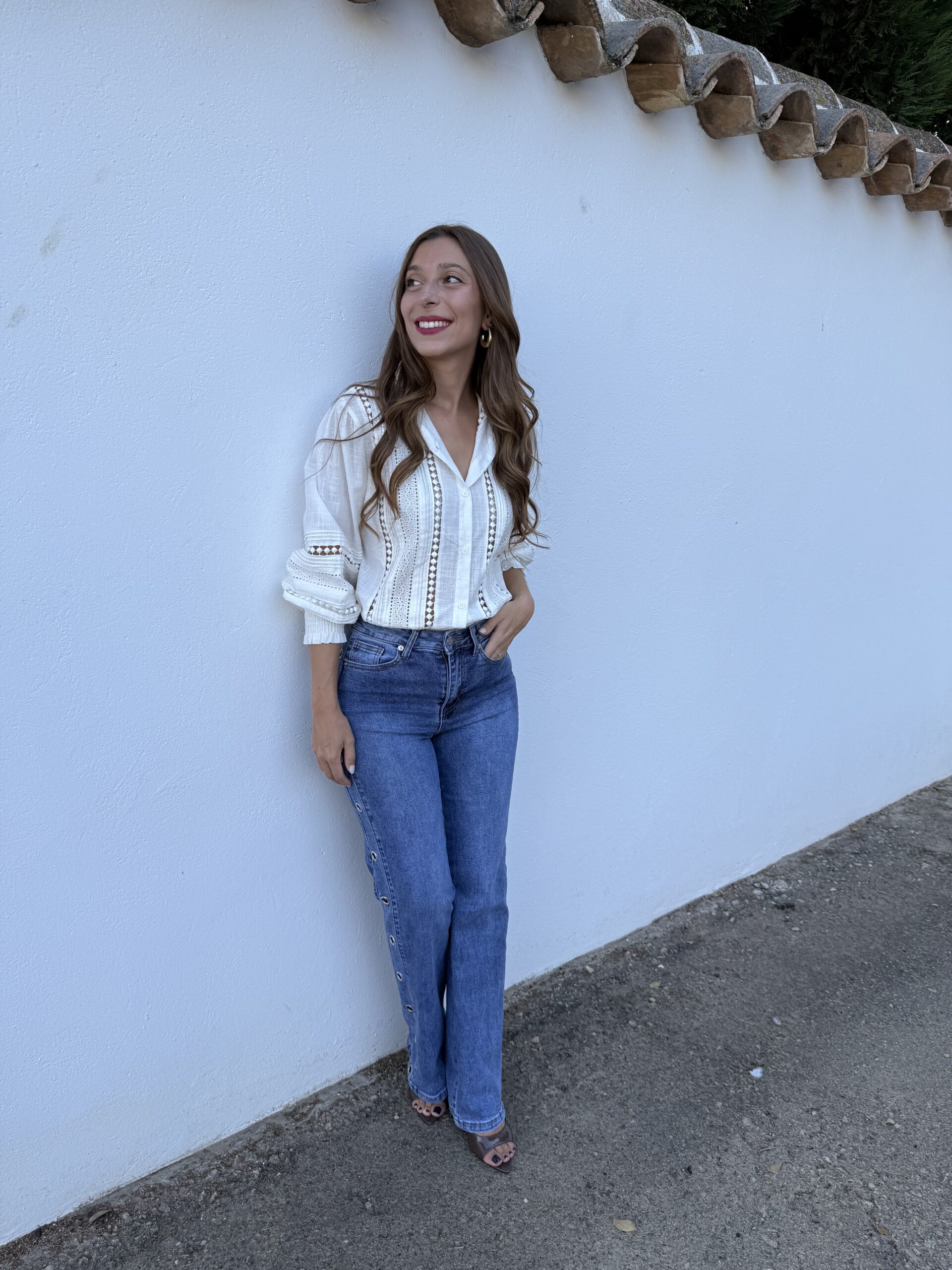 Camisa Calada Blanca - Imagen 5