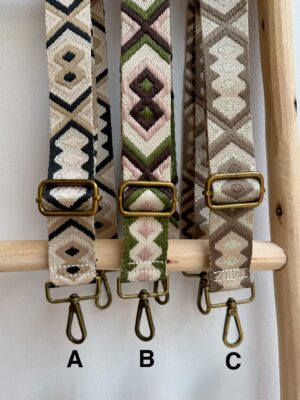 Correa Estrecha Bolso Etnic