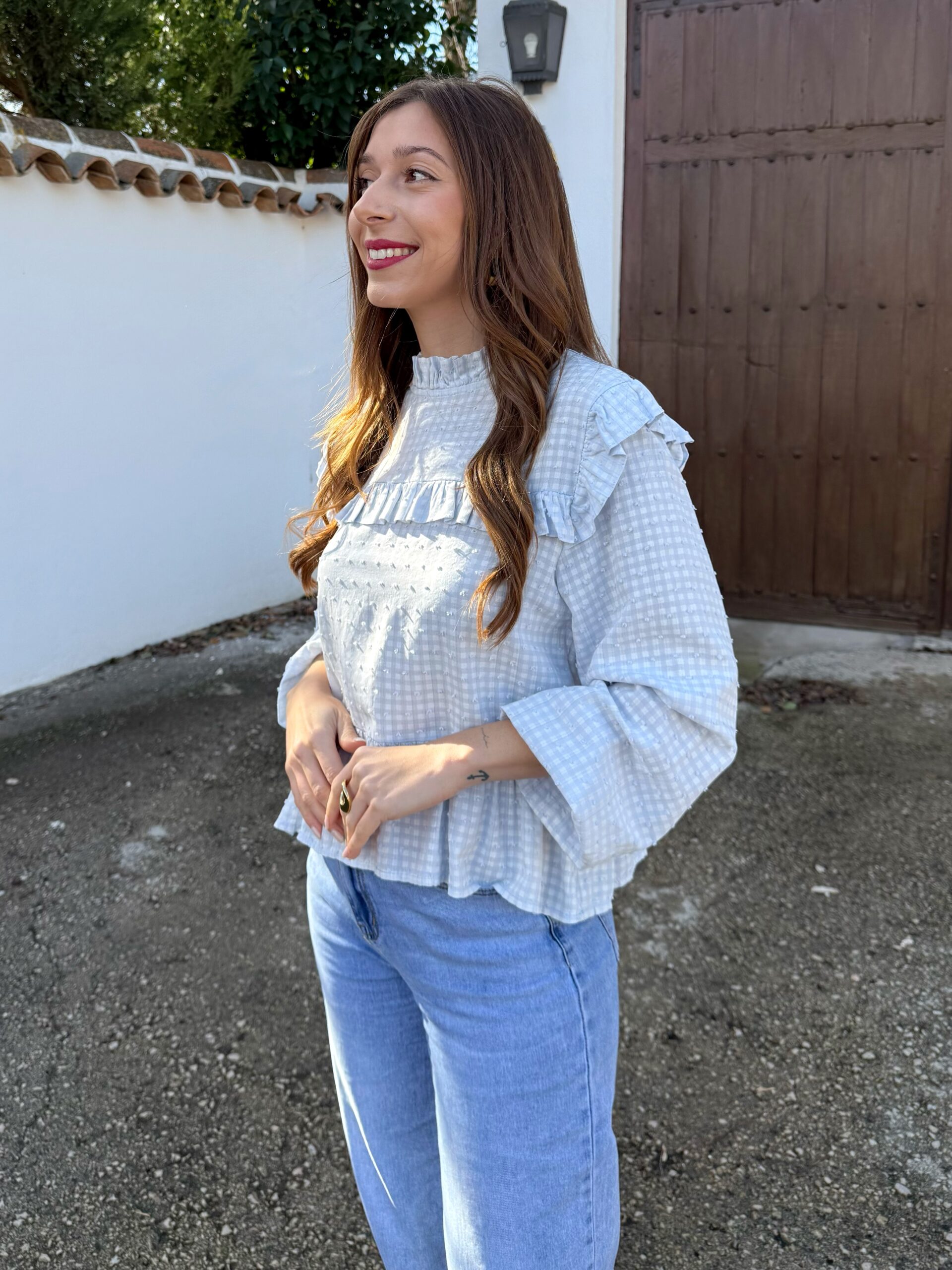 Blusa Gaia Azul - Imagen 3