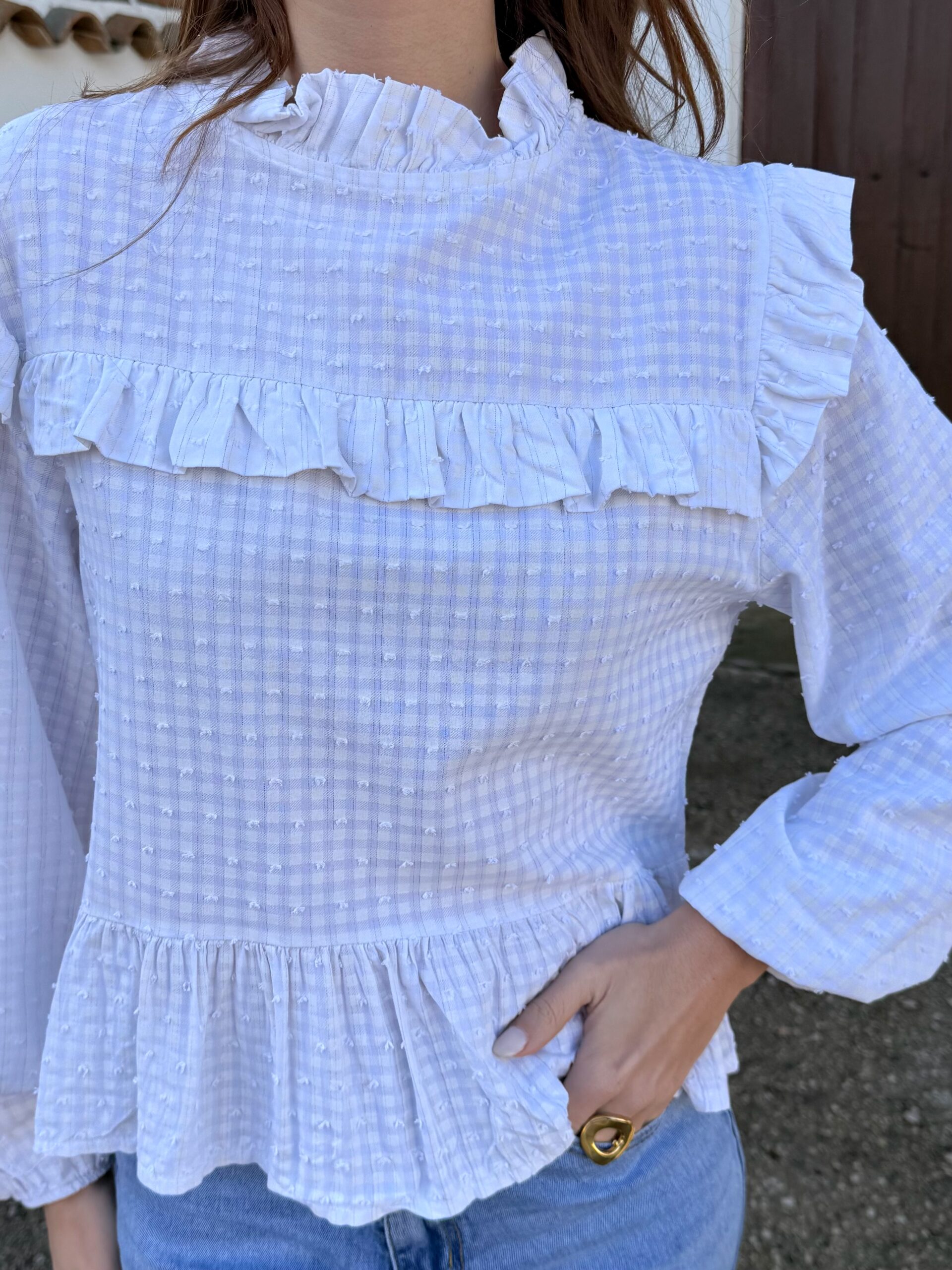 Blusa Gaia Blanca - Imagen 3