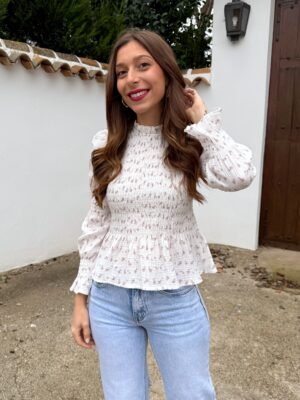 Blusa Garden Rosa Palo