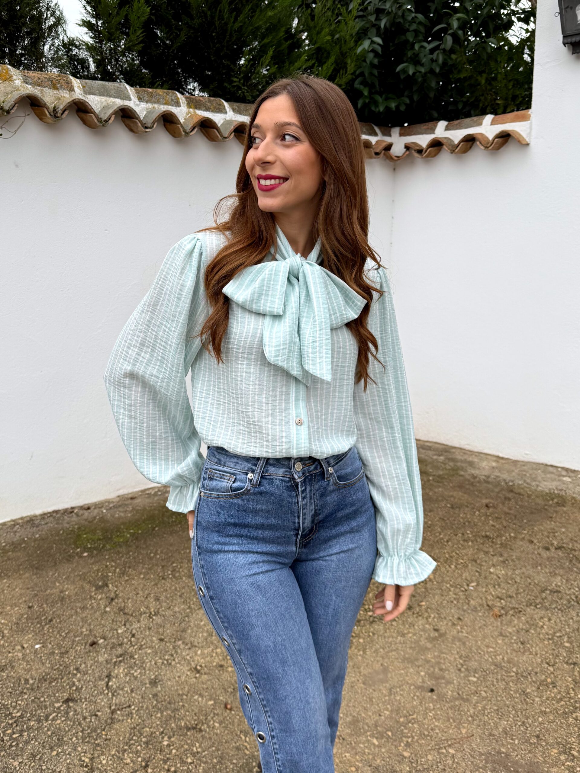 Camisa Lazo Turquesa - Imagen 4