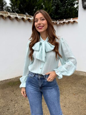 Camisa Lazo Turquesa