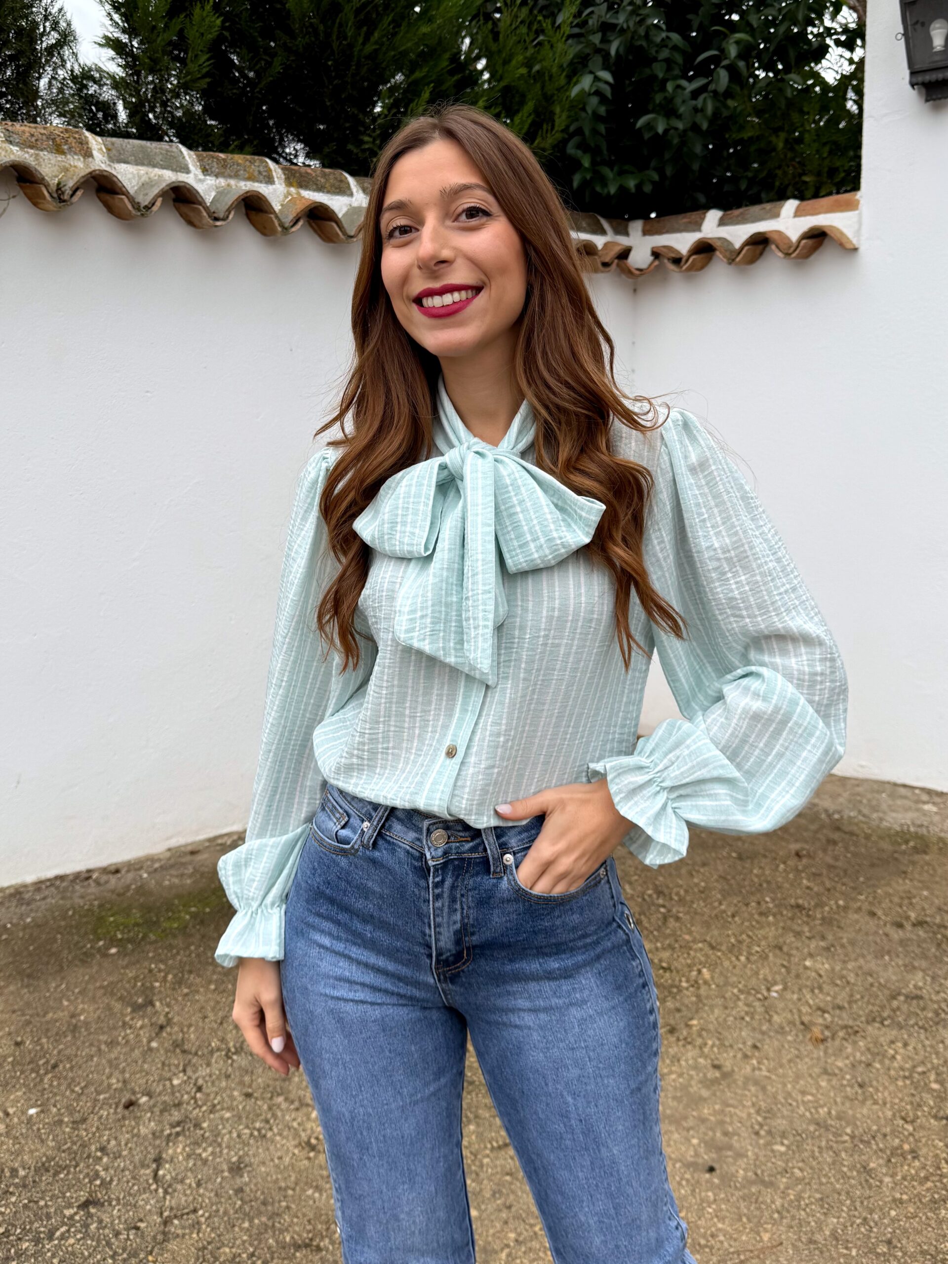 Camisa Lazo Turquesa