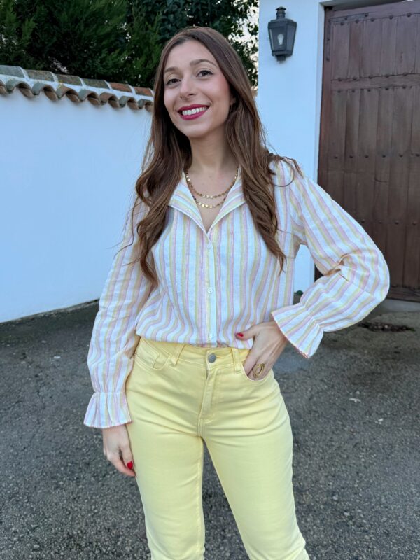 Camisa Azahar Rosa - M