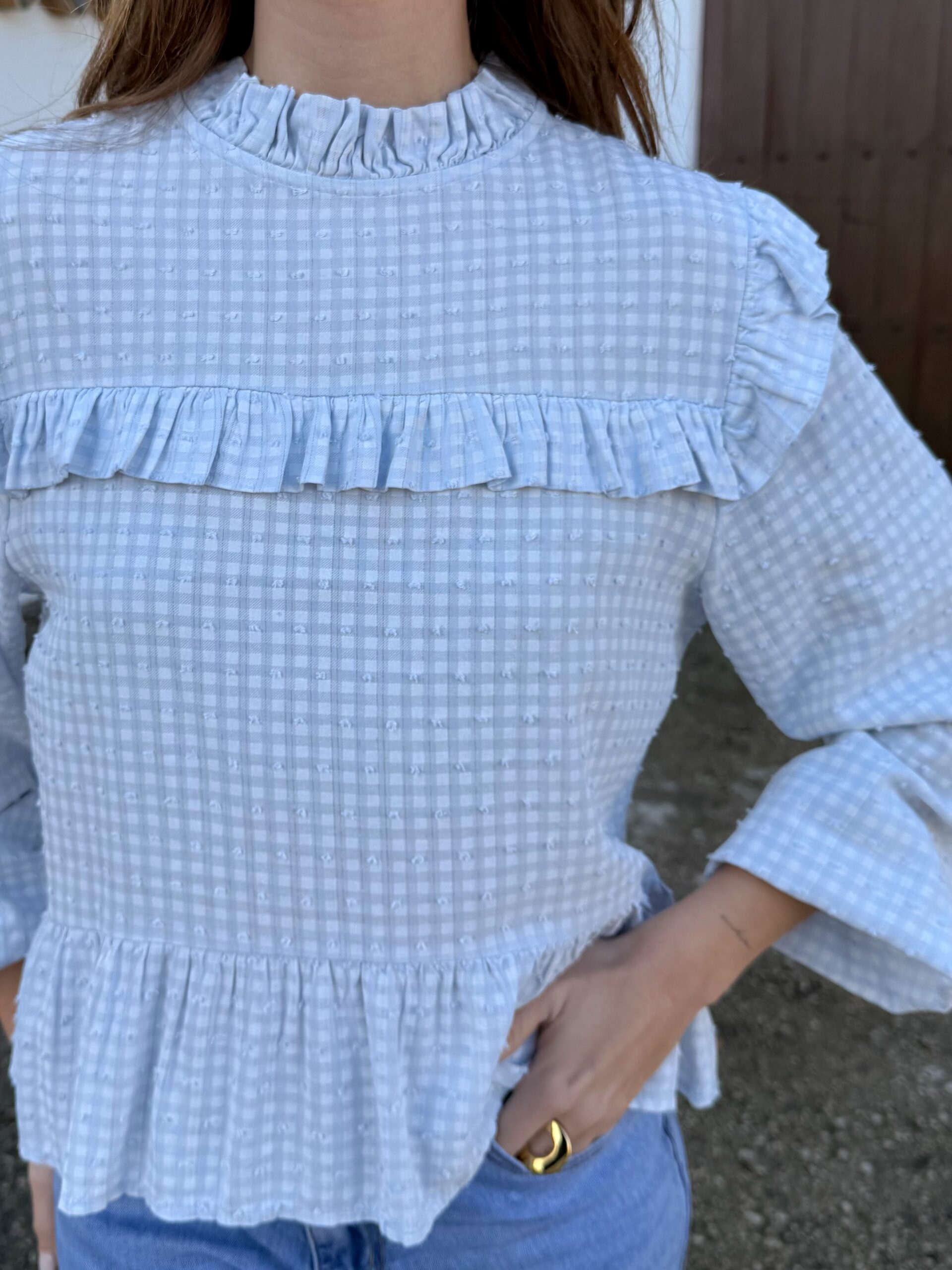 Blusa Gaia Azul - Imagen 2