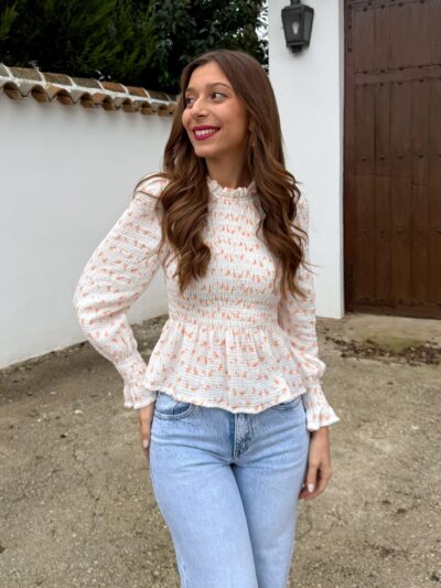 Blusa Eden Naranja - Talla única