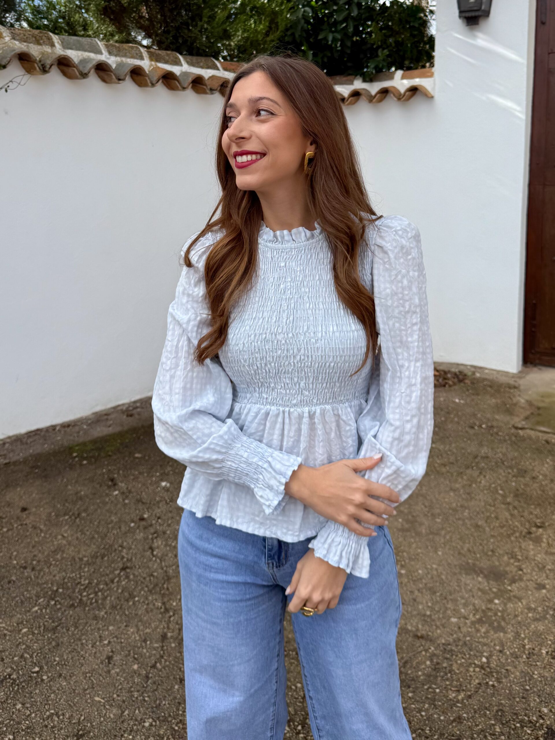 Blusa Siena Azul Bebé