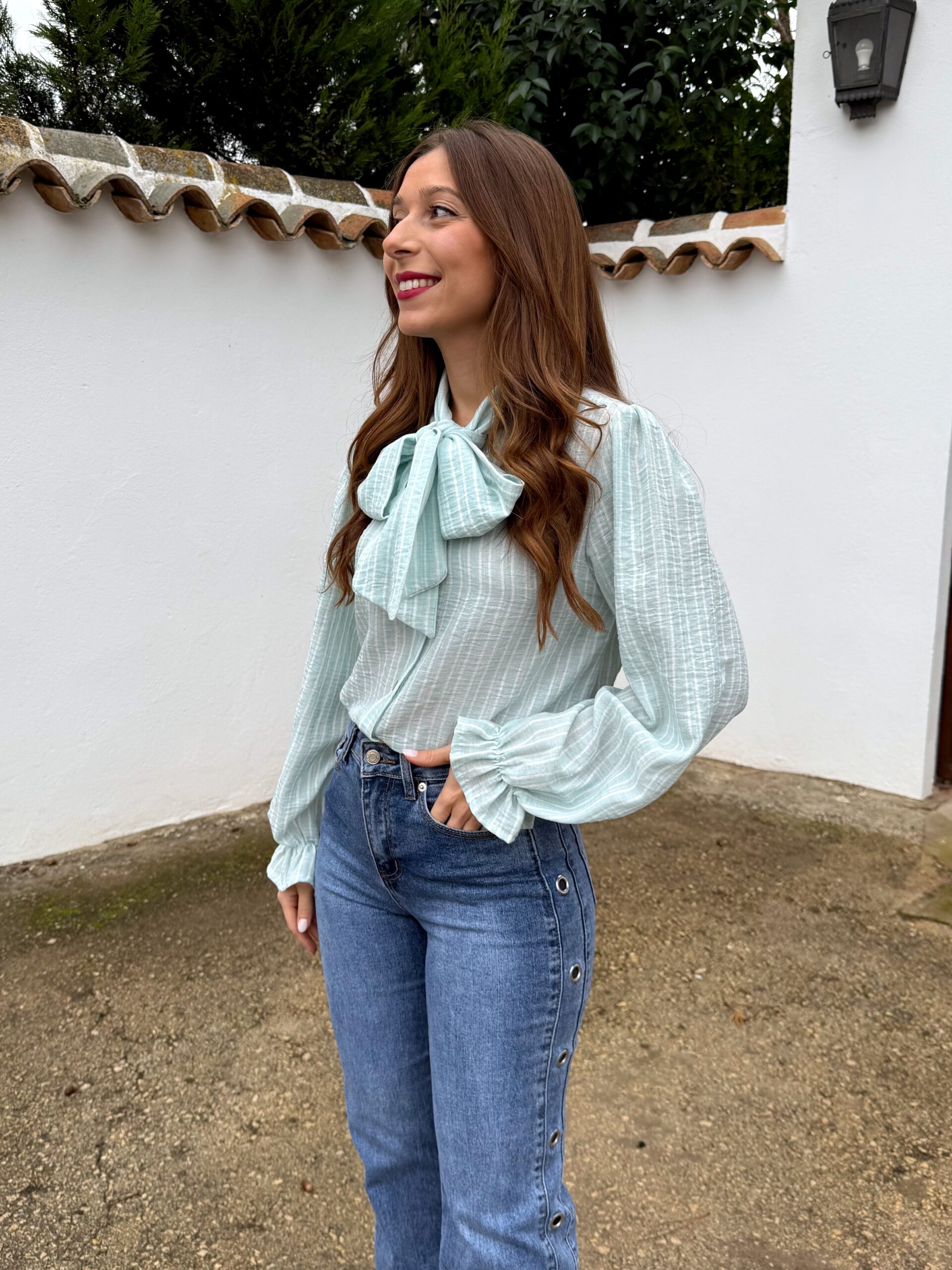 Camisa Lazo Turquesa - Imagen 6