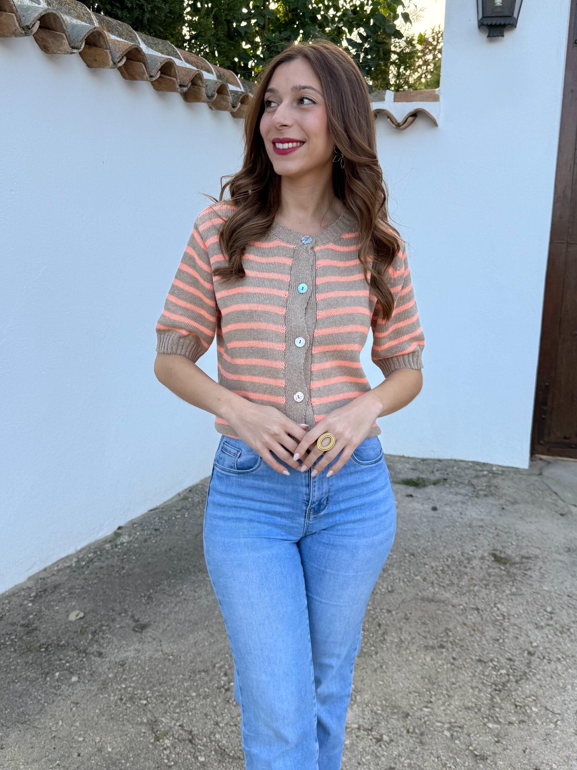 Cárdigan Kali Coral - Imagen 4