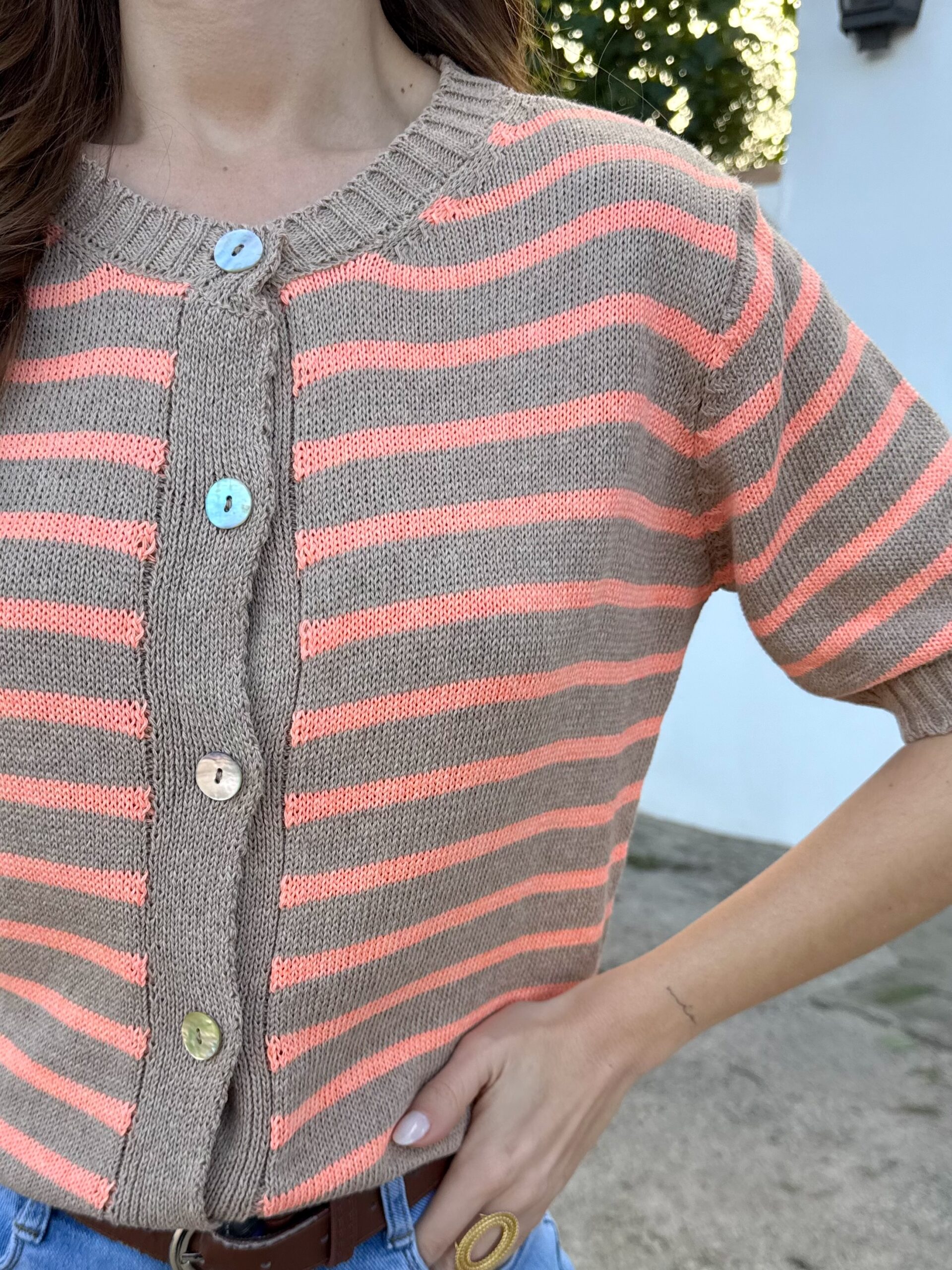 Cárdigan Kali Coral - Imagen 3