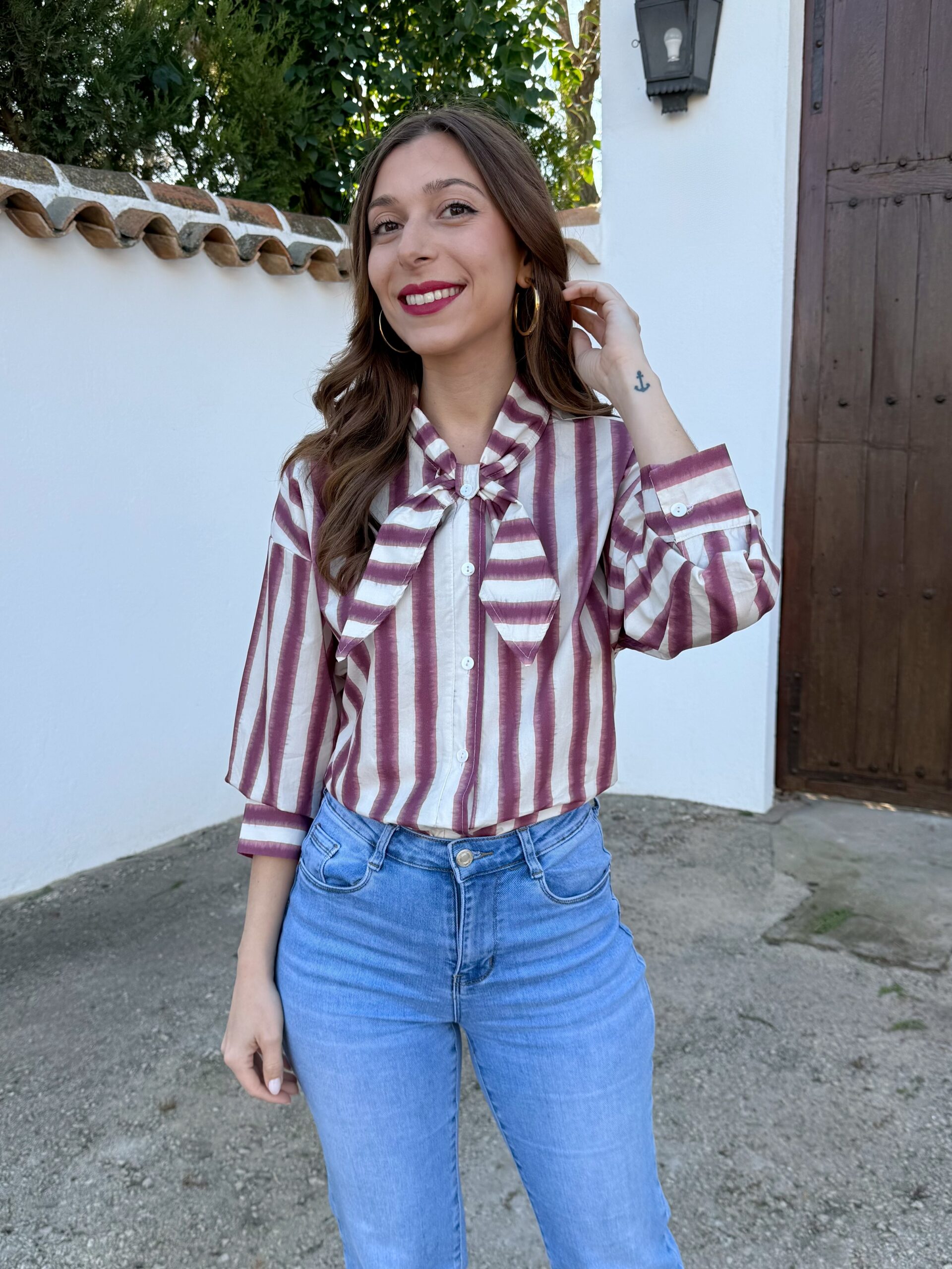 Camisa Pañuelo Buganvilla - Imagen 3