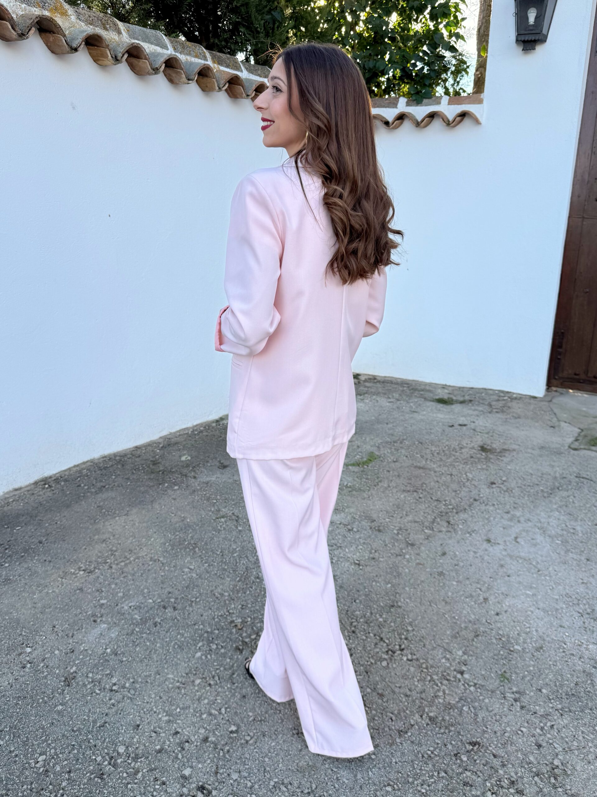 Traje Amelie Rosa Pastel - Imagen 8
