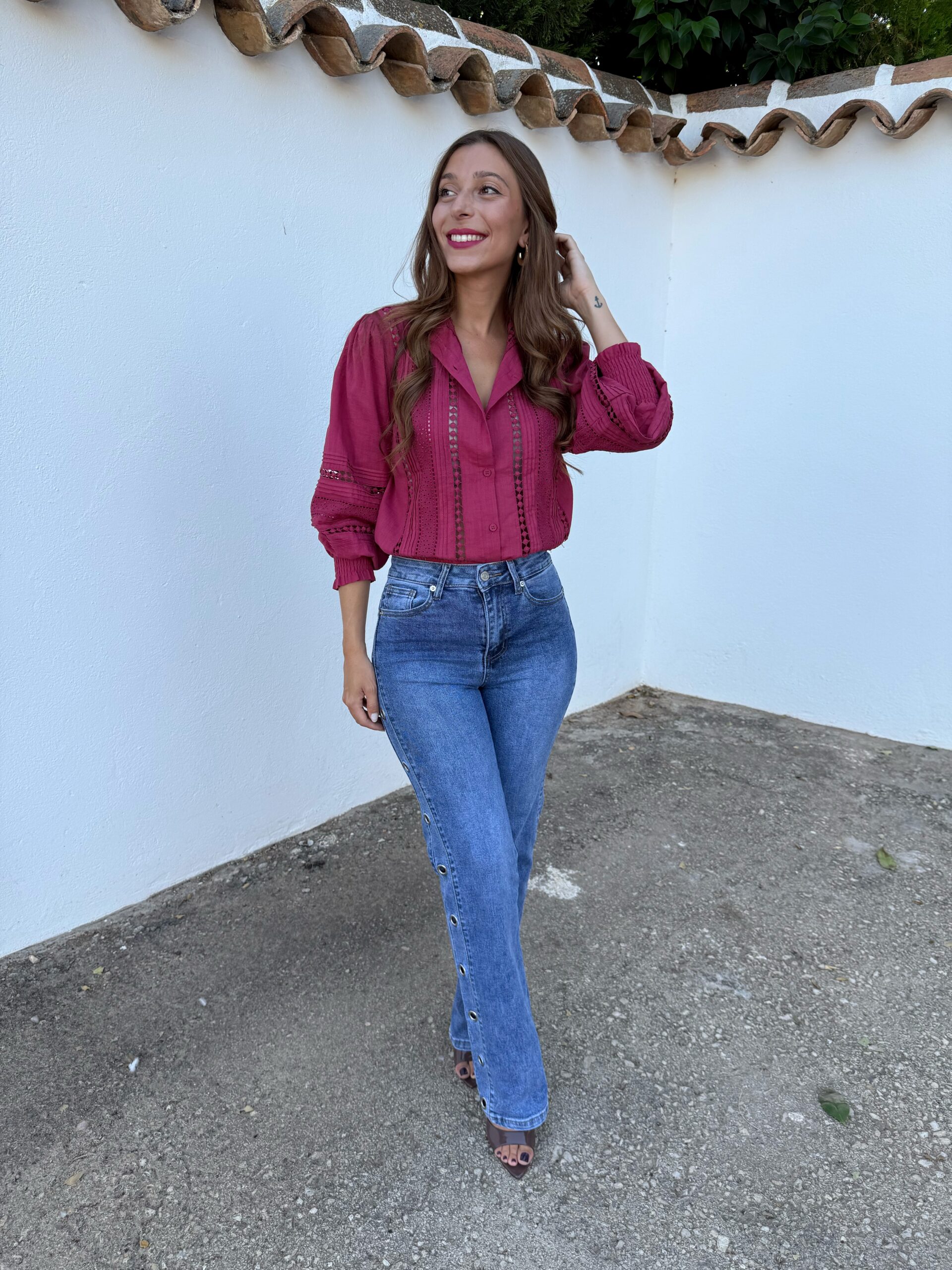 Camisa Calada Buganvilla - Imagen 2