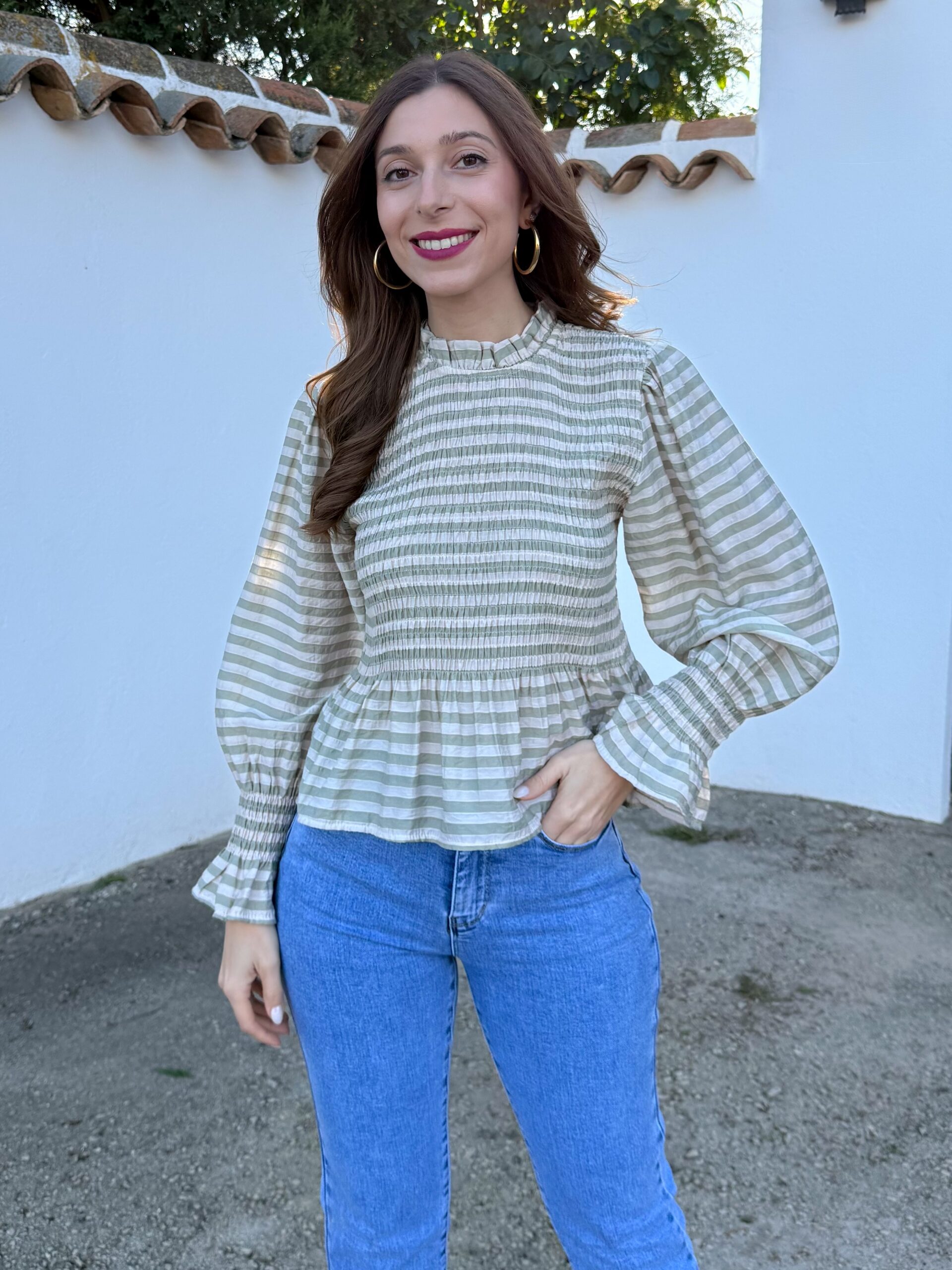 Blusa Fernanda Verde - Imagen 4