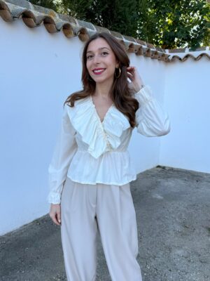 Blusa Rebeca Beige