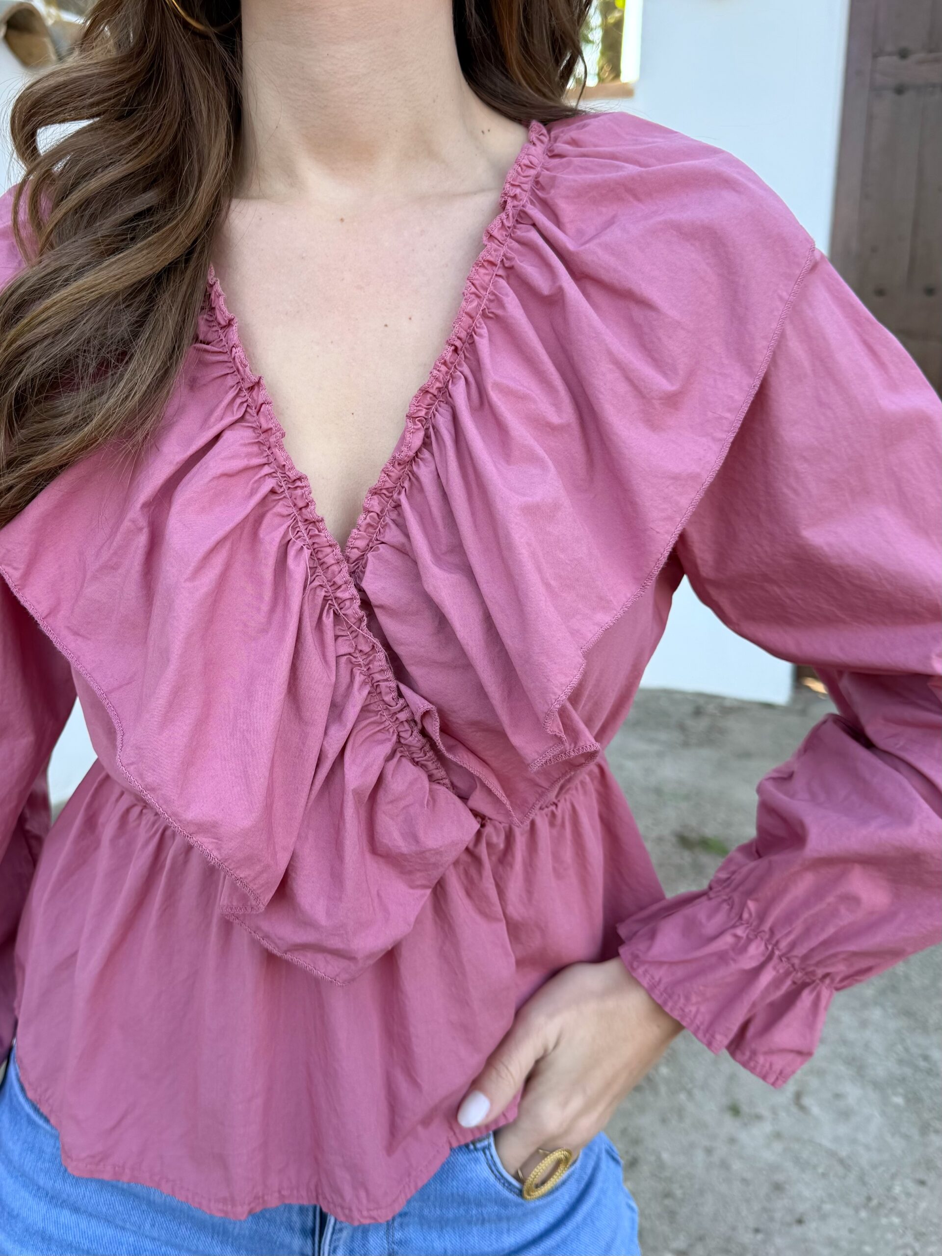 Blusa Rebeca Rosa - Imagen 3